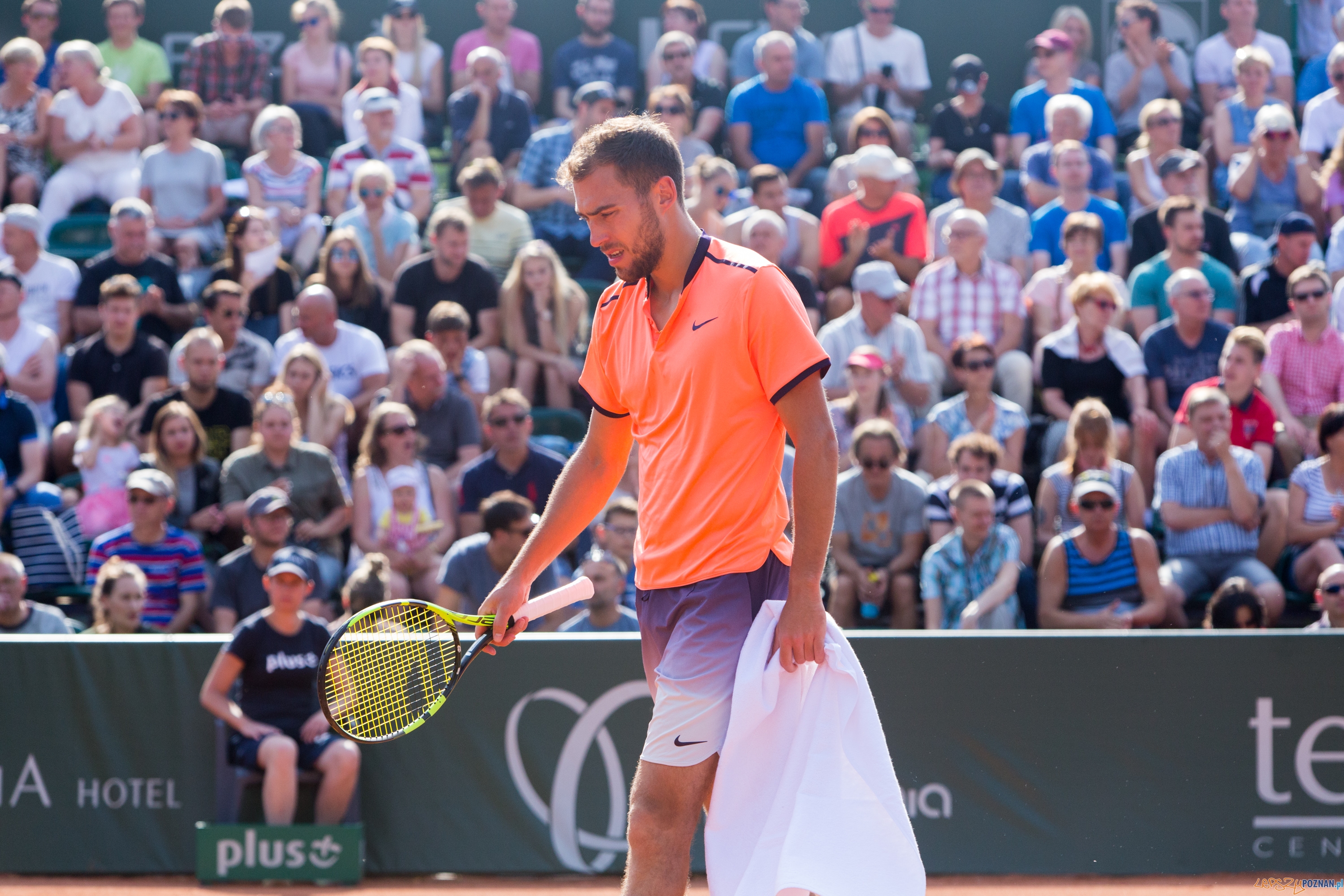 Jaume Munar (ESP) vs Jerzy Janowicz (POL) Foto: lepszyPOZNAN.pl/Piotr Rychter Jaume Munar (ESP) vs Jerzy Janowicz (POL) Foto: lepszyPOZNAN.pl/Piotr Rychter
