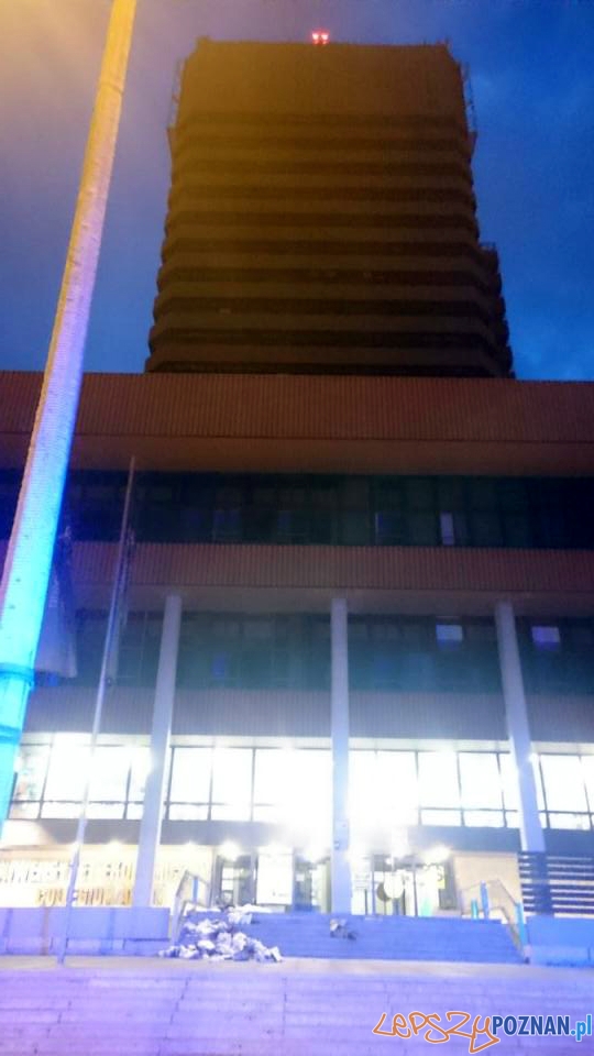 Pożar na Uniwersytecie Ekonomicznym Foto: PSP Poznań Pożar na Uniwersytecie Ekonomicznym Foto: PSP Poznań