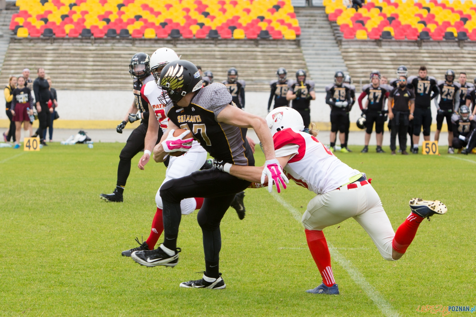 Patrioci Poznań - Seahawks Gdynia Foto: lepszyPOZNAN.pl/Piotr Rychter Patrioci Poznań - Seahawks Gdynia Foto: lepszyPOZNAN.pl/Piotr Rychter