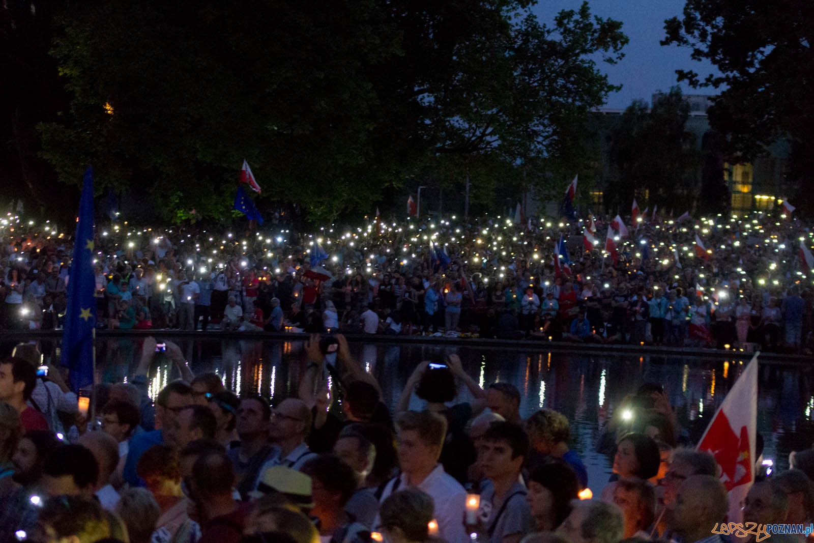 Łańcuch Światła  Foto: lepszyPOZNAN.pl / Ewelina Jaśkowiak