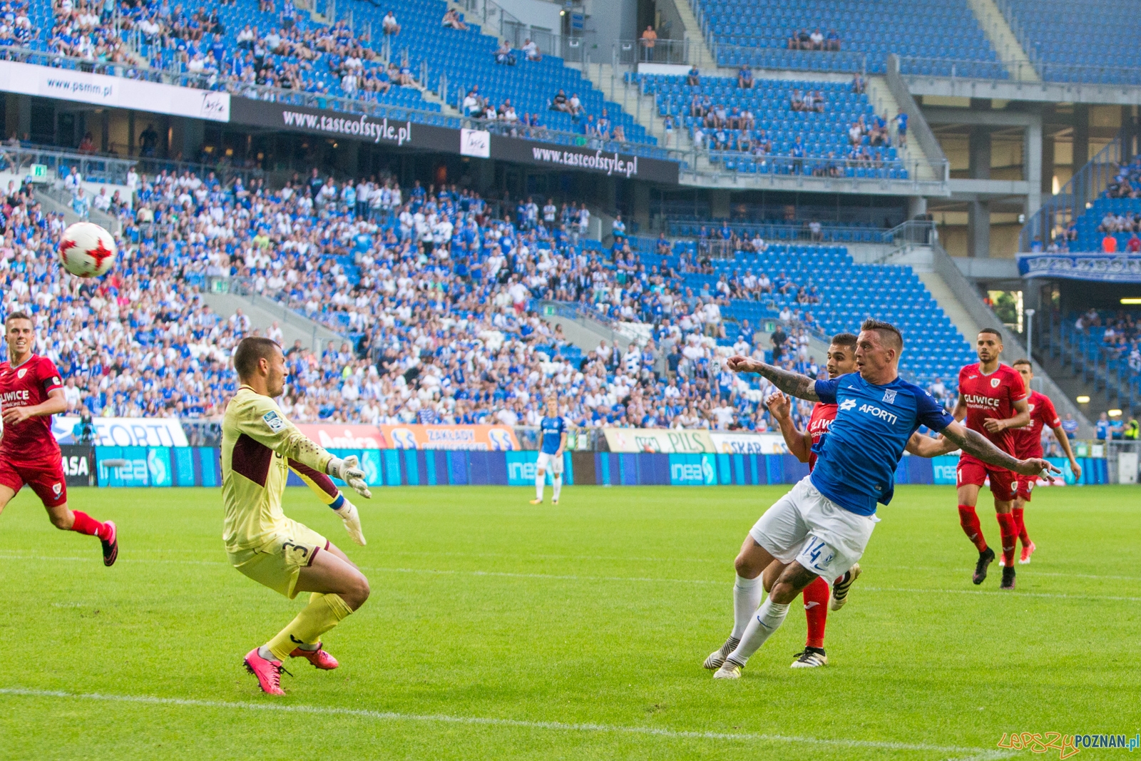 Lech Poznań - Piast Gliwice Foto: lepszyPOZNAN.pl/Piotr Rychter Lech Poznań - Piast Gliwice Foto: lepszyPOZNAN.pl/Piotr Rychter
