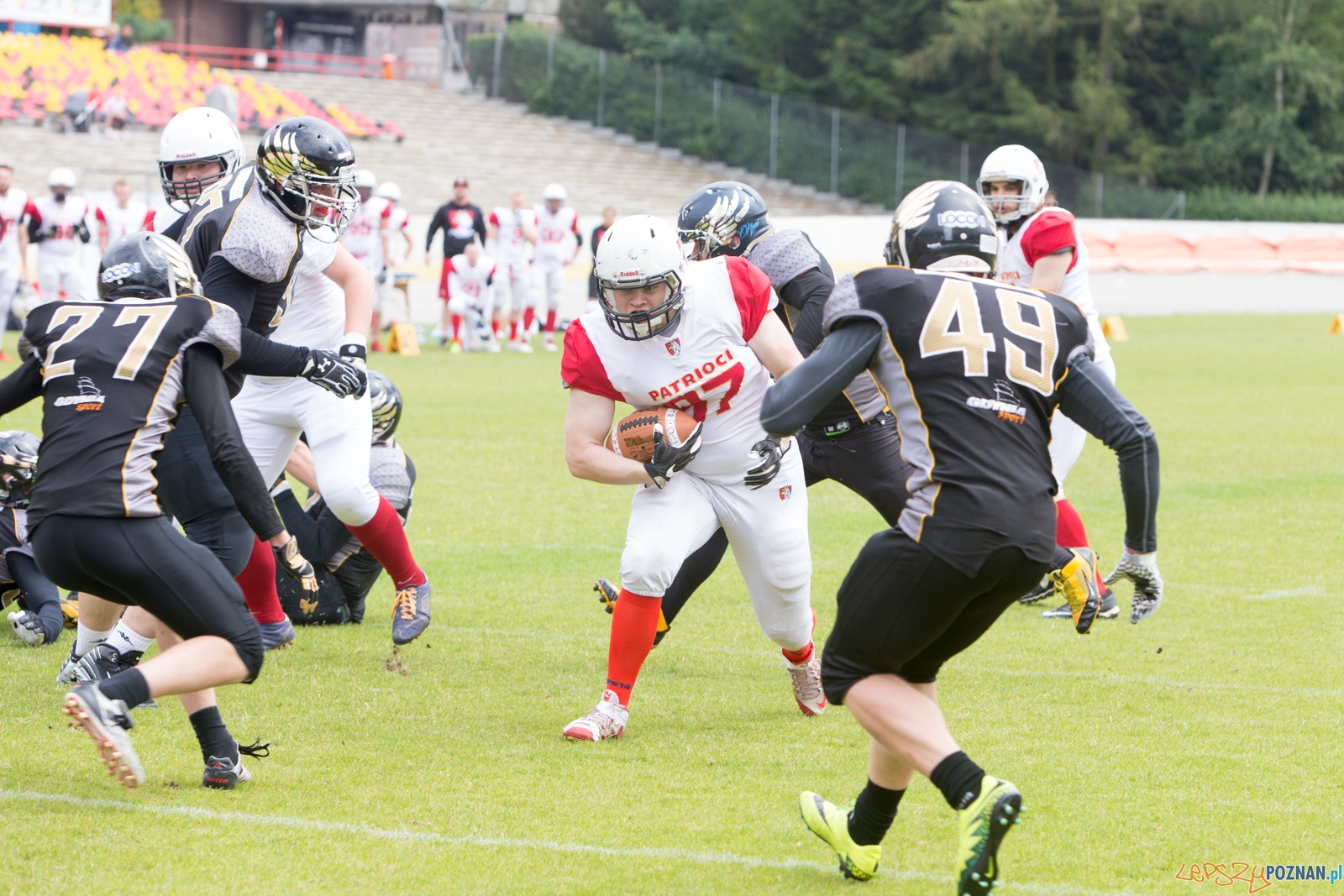 Patrioci Poznań - Seahawks Gdynia Foto: lepszyPOZNAN.pl/Piotr Rychter Patrioci Poznań - Seahawks Gdynia Foto: lepszyPOZNAN.pl/Piotr Rychter