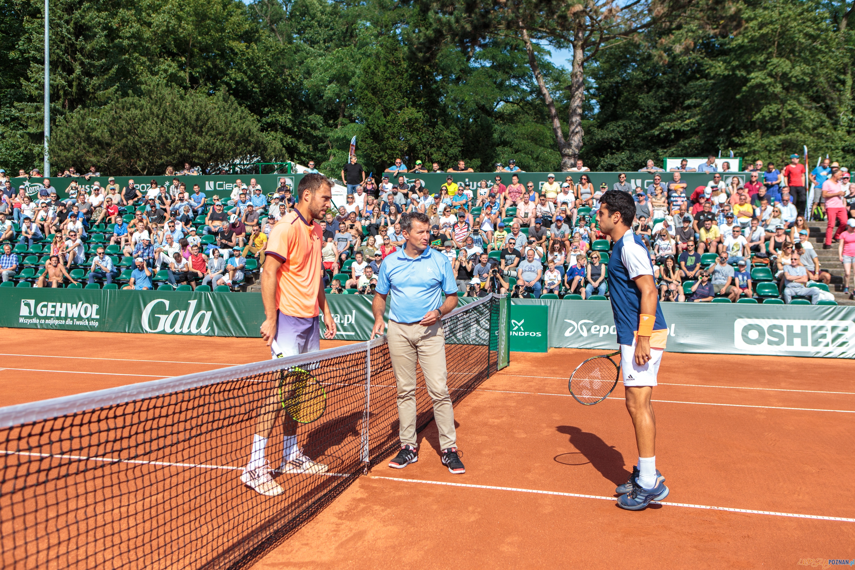 Jaume Munar (ESP) vs Jerzy Janowicz (POL) - Poznań Open 2017 - Foto: Pawel Rychter Jaume Munar (ESP) vs Jerzy Janowicz (POL) - Poznań Open 2017 - Foto: Pawel Rychter