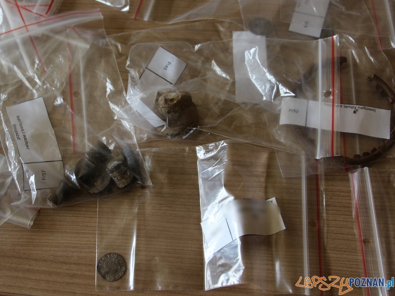 Monety znalezione podczas nielegalnych wykopalisk Foto: Policja Poznań Monety znalezione podczas nielegalnych wykopalisk Foto: Policja Poznań