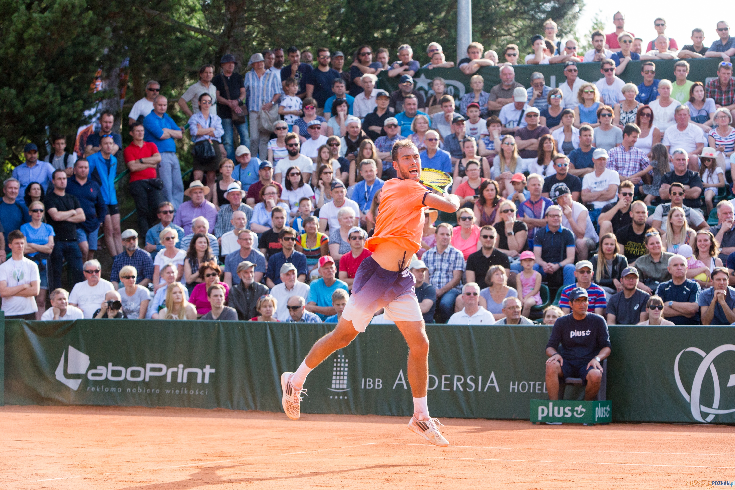 Jaume Munar (ESP) vs Jerzy Janowicz (POL) Foto: lepszyPOZNAN.pl/Piotr Rychter Jaume Munar (ESP) vs Jerzy Janowicz (POL) Foto: lepszyPOZNAN.pl/Piotr Rychter