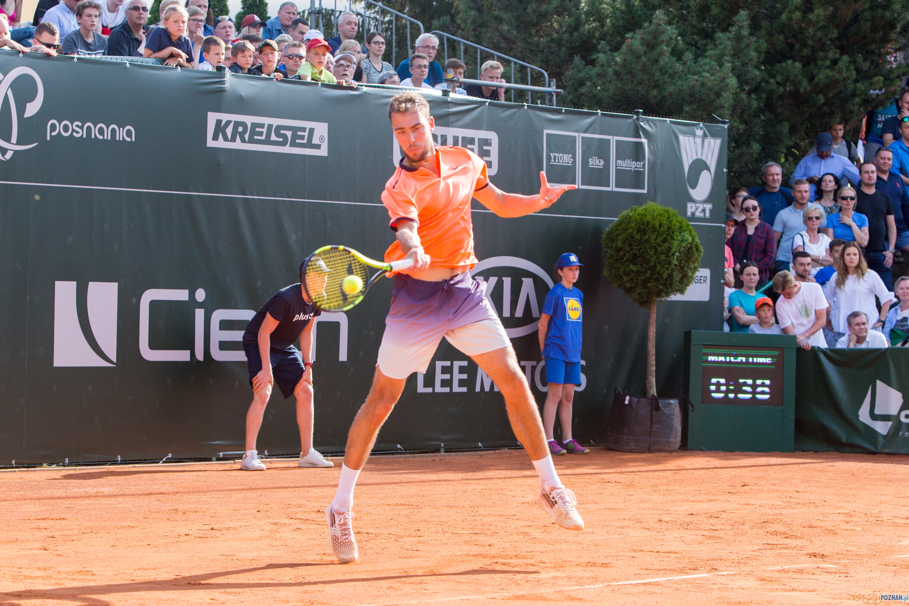Jaume Munar (ESP) vs Jerzy Janowicz (POL) Foto: lepszyPOZNAN.pl/Piotr Rychter Jaume Munar (ESP) vs Jerzy Janowicz (POL) Foto: lepszyPOZNAN.pl/Piotr Rychter