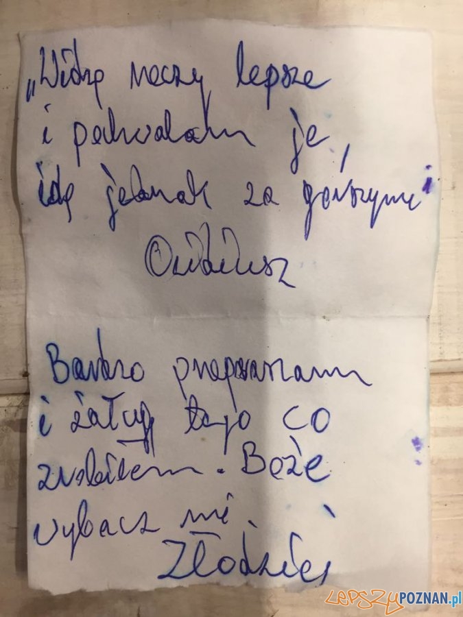 "Poeta" włamywacz w rękach policjantów Foto: KMP "Poeta" włamywacz w rękach policjantów Foto: KMP