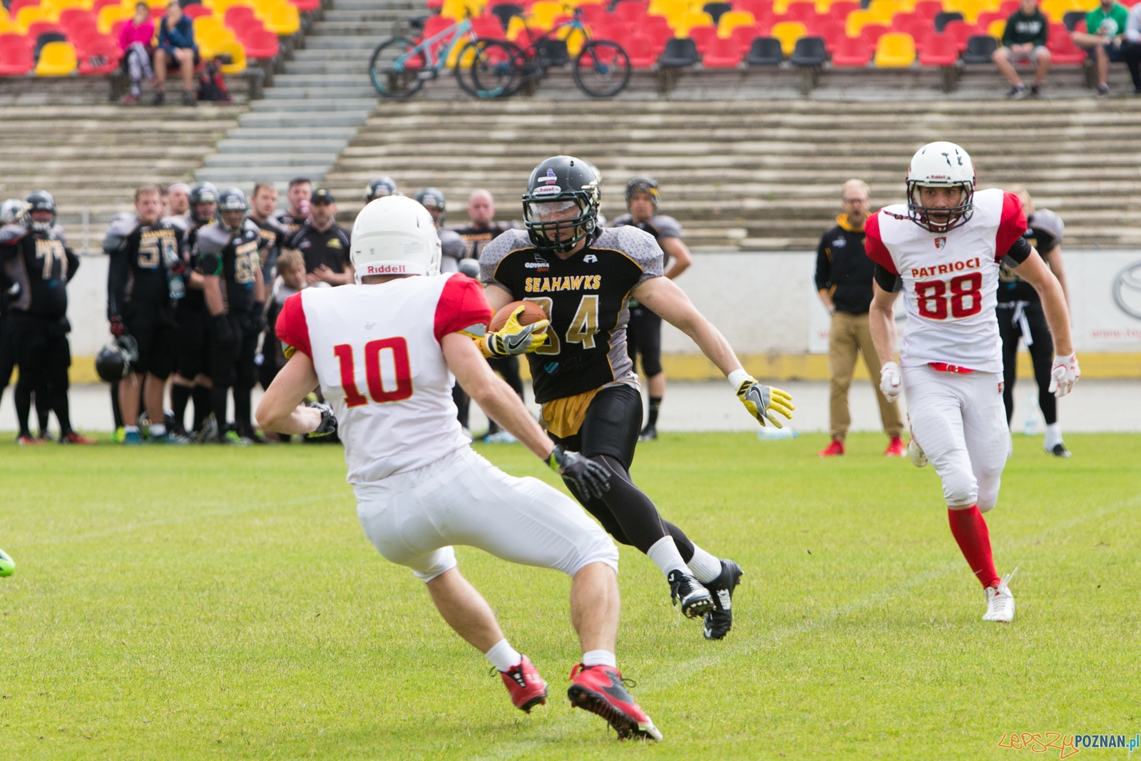 Patrioci Poznań - Seahawks Gdynia Foto: lepszyPOZNAN.pl/Piotr Rychter Patrioci Poznań - Seahawks Gdynia Foto: lepszyPOZNAN.pl/Piotr Rychter