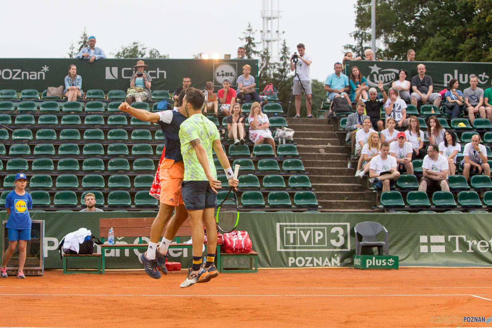 Finał DBL Tomasz Bednarek (POL) Goncalo Oliveira (POR) vs Guido Foto: lepszyPOZNAN.pl/Piotr Rychter Finał DBL Tomasz Bednarek (POL) Goncalo Oliveira (POR) vs Guido Foto: lepszyPOZNAN.pl/Piotr Rychter