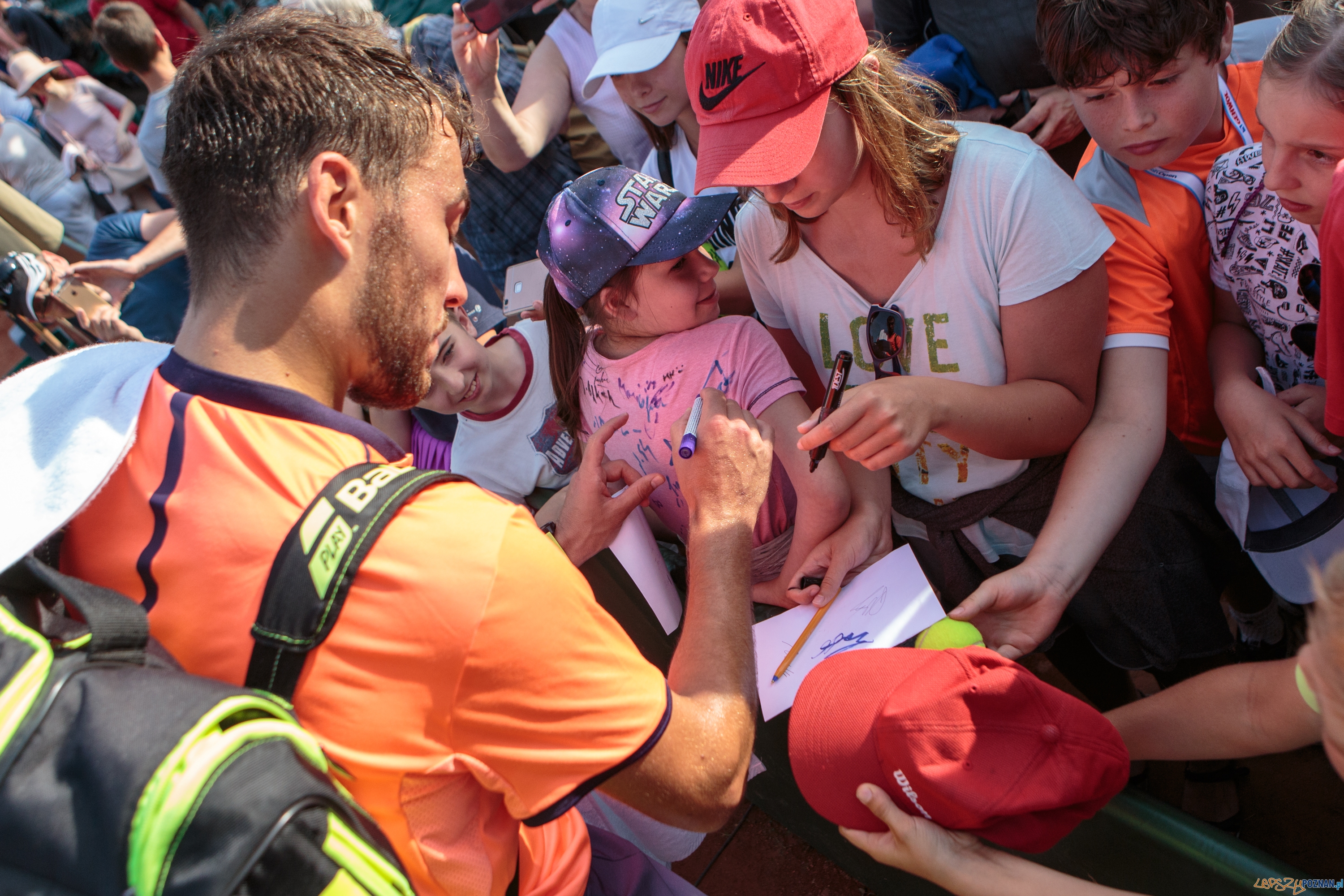 Jaume Munar (ESP) vs Jerzy Janowicz (POL) - Poznań Open 2017 - Foto: Pawel Rychter Jaume Munar (ESP) vs Jerzy Janowicz (POL) - Poznań Open 2017 - Foto: Pawel Rychter