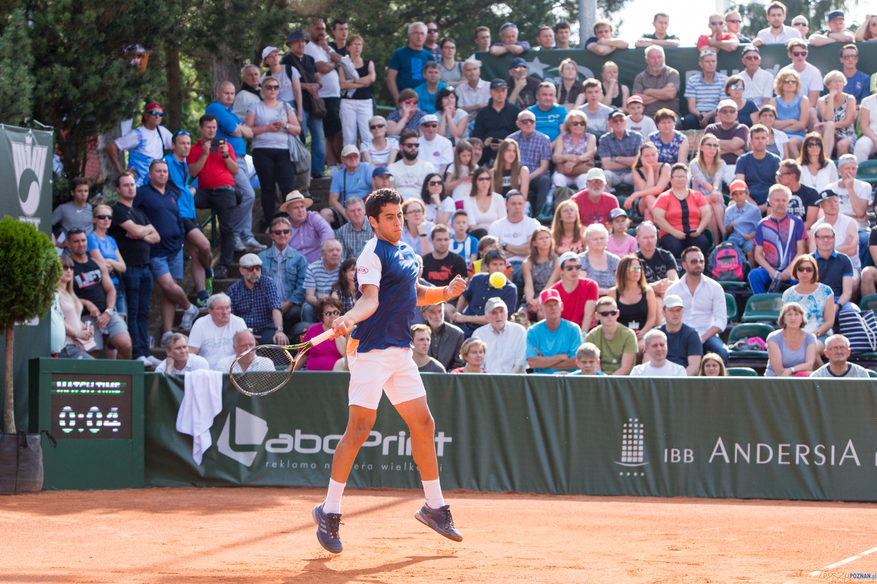 Jaume Munar (ESP) vs Jerzy Janowicz (POL) Foto: lepszyPOZNAN.pl/Piotr Rychter Jaume Munar (ESP) vs Jerzy Janowicz (POL) Foto: lepszyPOZNAN.pl/Piotr Rychter
