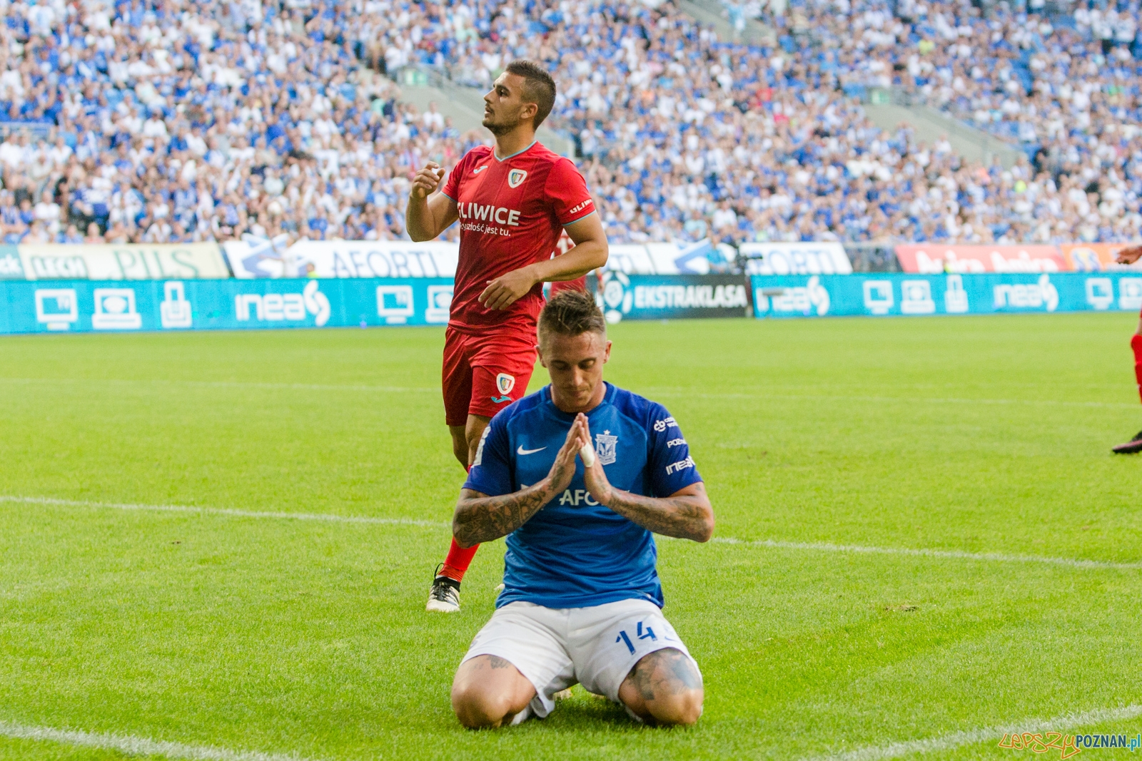 Lech Poznań - Piast Gliwice Foto: lepszyPOZNAN.pl/Piotr Rychter Lech Poznań - Piast Gliwice Foto: lepszyPOZNAN.pl/Piotr Rychter