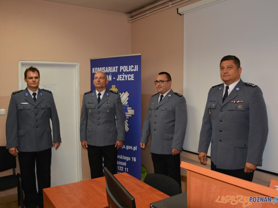 Zmiany kadrowe w poznańskiej Policji Foto: KMP w Poznaniu Zmiany kadrowe w poznańskiej Policji Foto: KMP w Poznaniu
