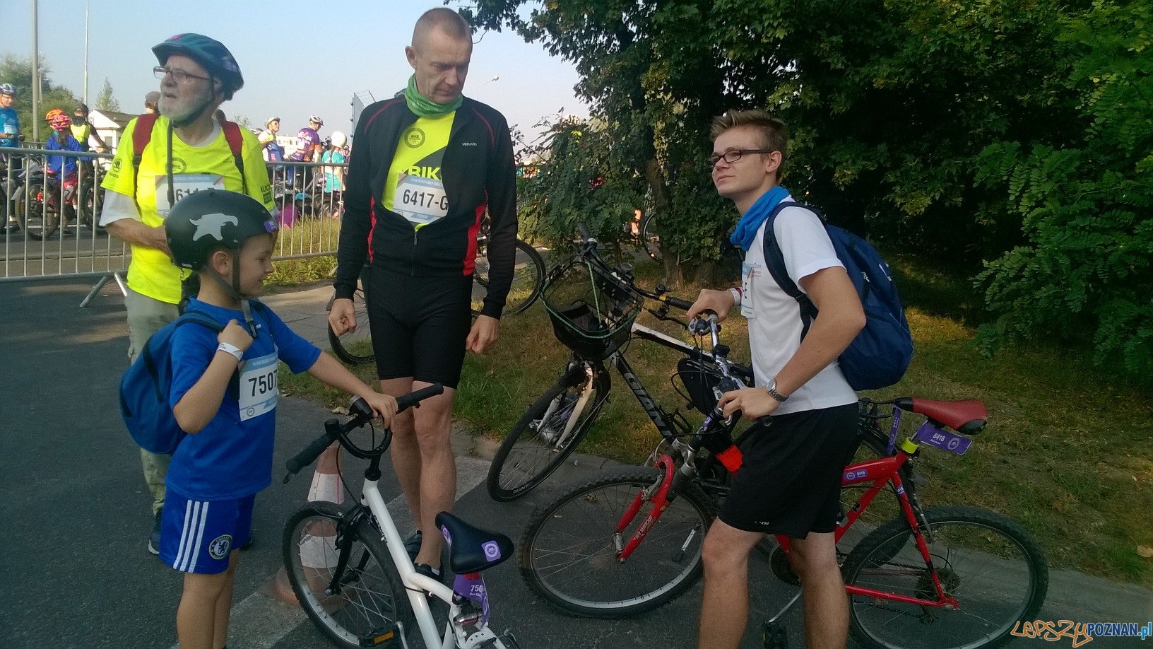 Rodzinna drużyna na Poznań Bike Challenge Foto: materiały prasowe Rodzinna drużyna na Poznań Bike Challenge Foto: materiały prasowe