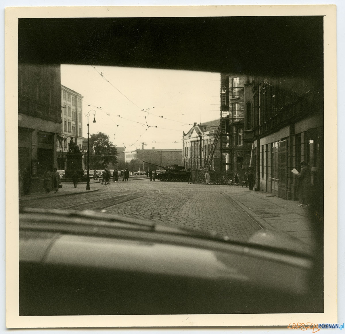 Aleje Marcinkowskiego - Poznań, czerwiec 1956 Foto: Peter Schaeffer Aleje Marcinkowskiego - Poznań, czerwiec 1956 Foto: Peter Schaeffer