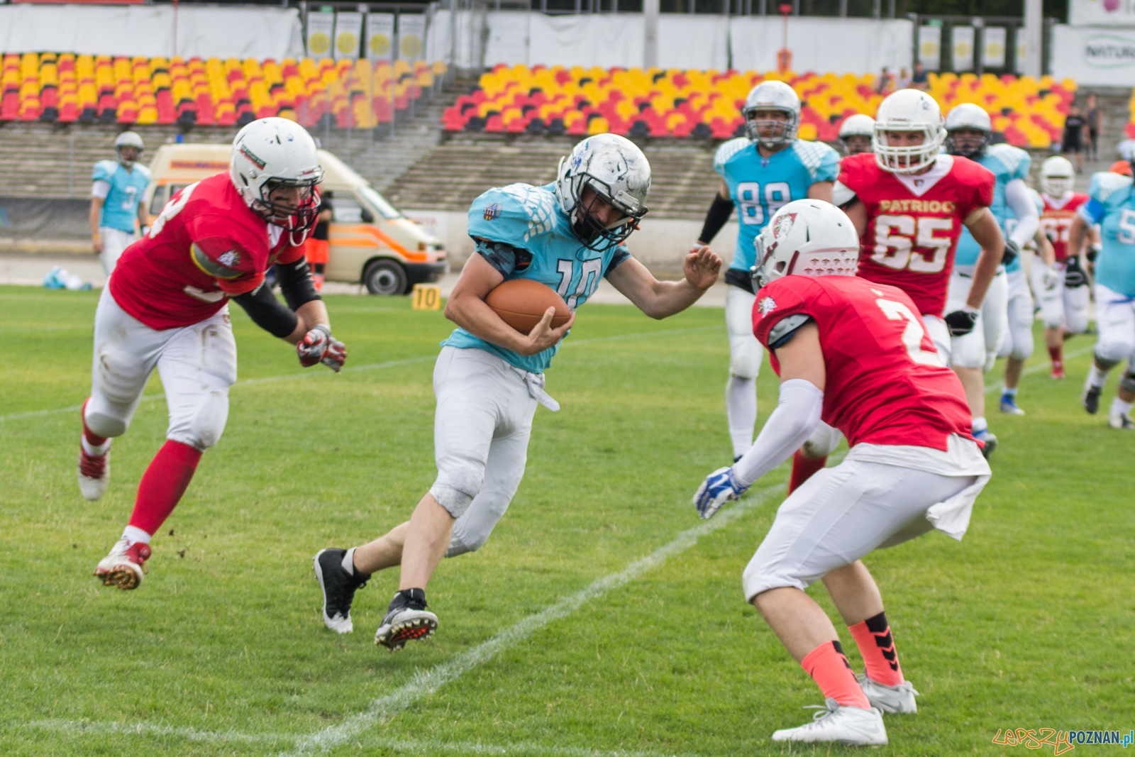 Patrioci Poznań - Angels Toruń Foto: lepszyPOZNAN.pl / Ewelina Jaskowiak Patrioci Poznań - Angels Toruń Foto: lepszyPOZNAN.pl / Ewelina Jaskowiak