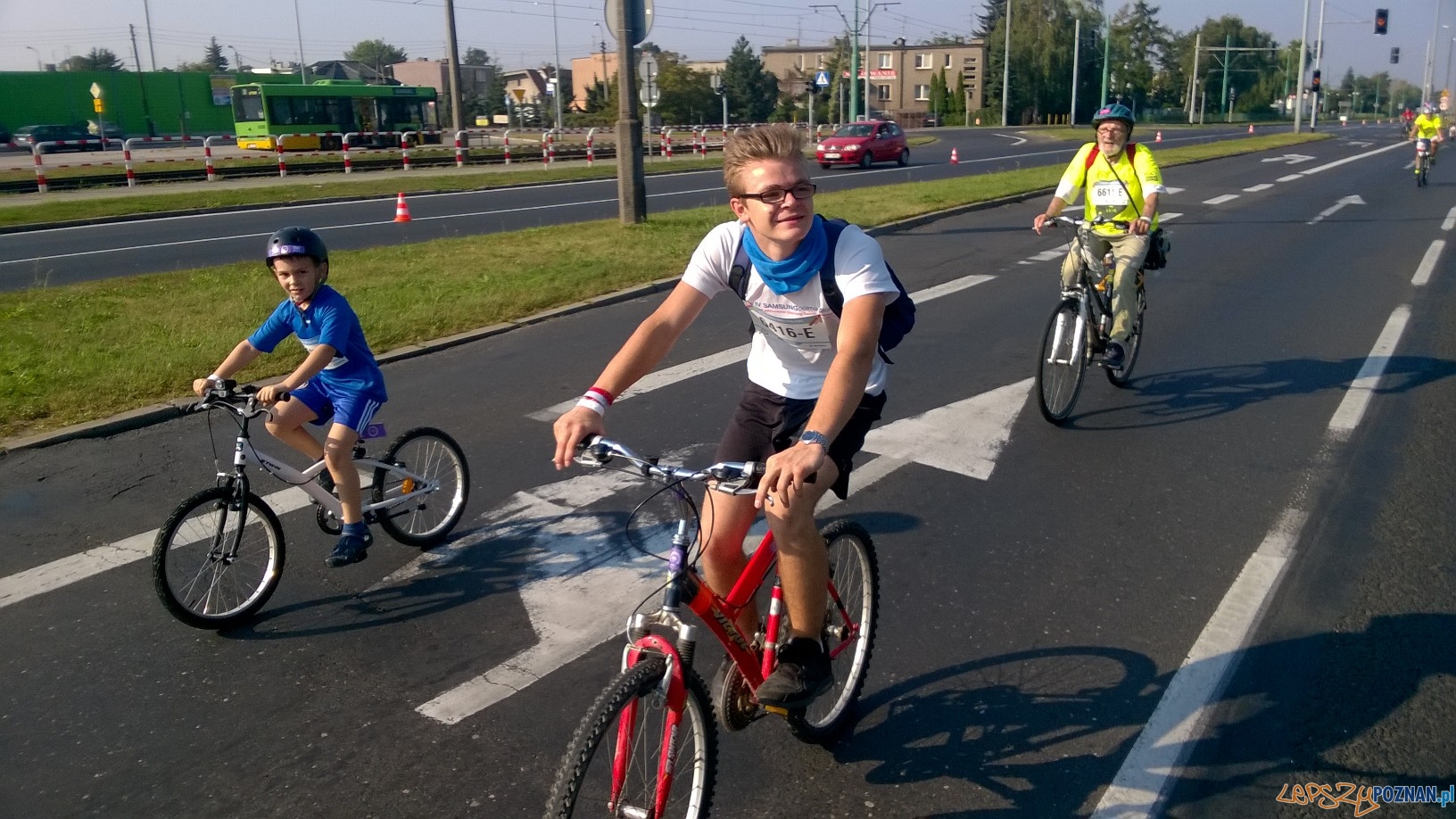 Rodzinna drużyna na Poznań Bike Challenge Foto: materiały prasowe Rodzinna drużyna na Poznań Bike Challenge Foto: materiały prasowe