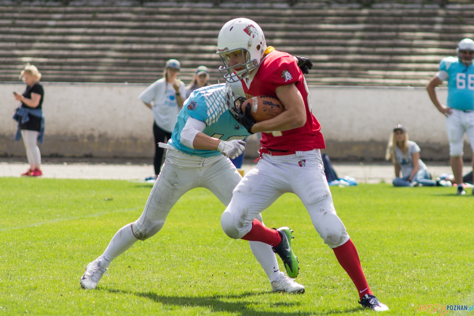 Patrioci Poznań - Angels Toruń Foto: lepszyPOZNAN.pl / Ewelina Jaskowiak Patrioci Poznań - Angels Toruń Foto: lepszyPOZNAN.pl / Ewelina Jaskowiak