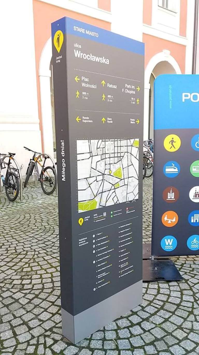 Nowy System Informacji Miejskiej Foto: UMP Nowy System Informacji Miejskiej Foto: UMP