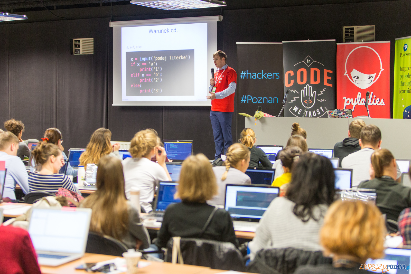 PyLadies.start() Foto: lepszyPOZNAN.pl/Piotr Rychter PyLadies.start() Foto: lepszyPOZNAN.pl/Piotr Rychter