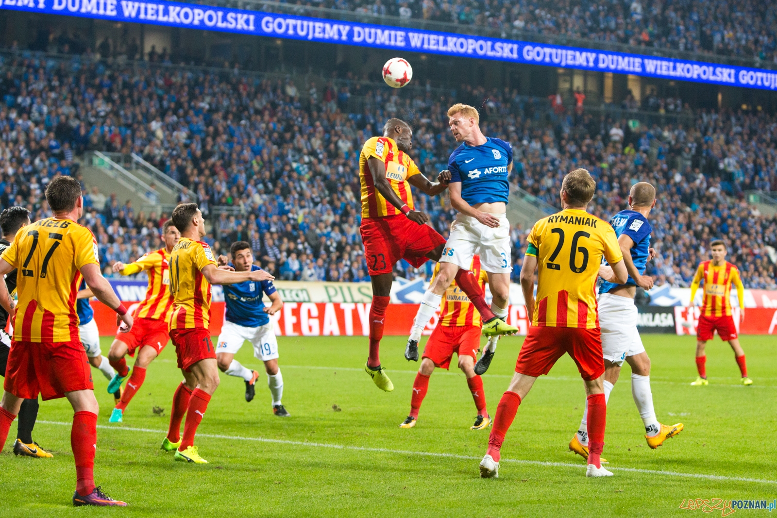 Lech Poznań - Korona Kielce Foto: lepszyPOZNAN.pl/Piotr Rychter Lech Poznań - Korona Kielce Foto: lepszyPOZNAN.pl/Piotr Rychter