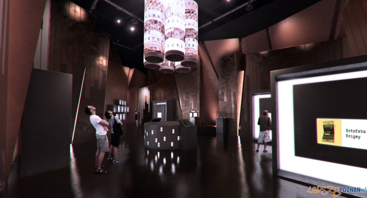 Projekt Centrum Szyfrów Enigmy Foto: UMP Projekt Centrum Szyfrów Enigmy Foto: UMP