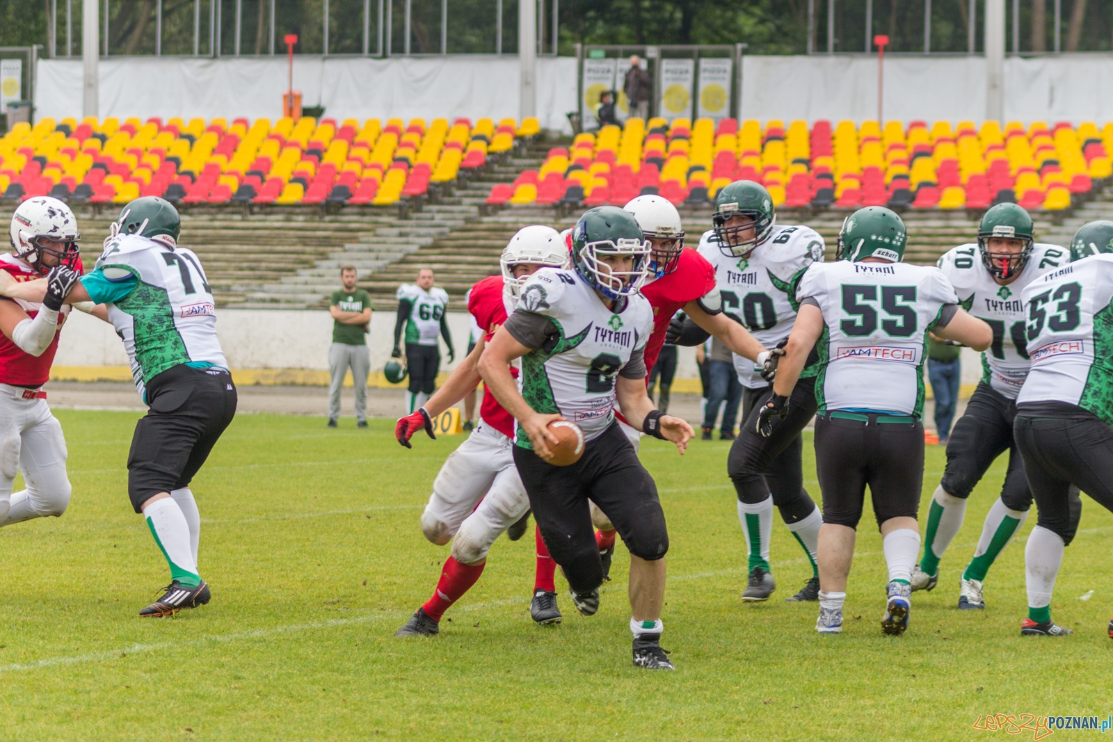 Patrioci Poznań - Tytani Lublin Foto: lepszyPOZNAN.pl / Ewelina Jaskowiak Patrioci Poznań - Tytani Lublin Foto: lepszyPOZNAN.pl / Ewelina Jaskowiak