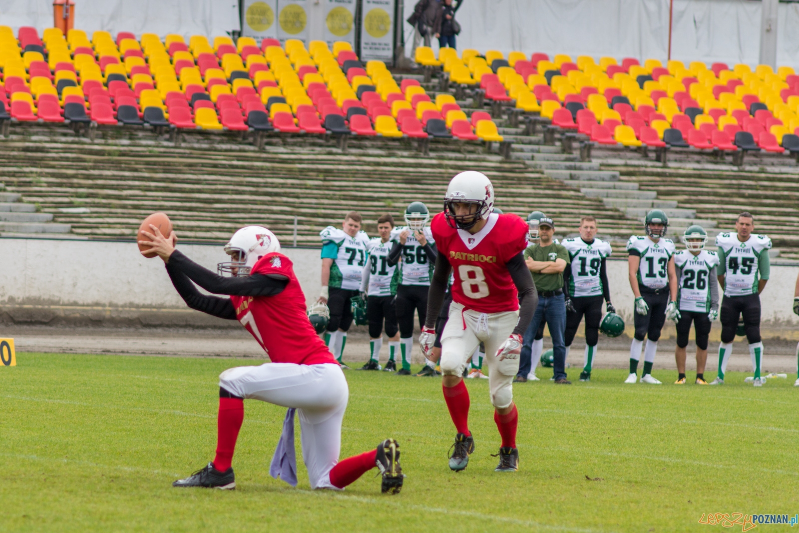 Patrioci Poznań - Tytani Lublin Foto: lepszyPOZNAN.pl / Ewelina Jaskowiak Patrioci Poznań - Tytani Lublin Foto: lepszyPOZNAN.pl / Ewelina Jaskowiak