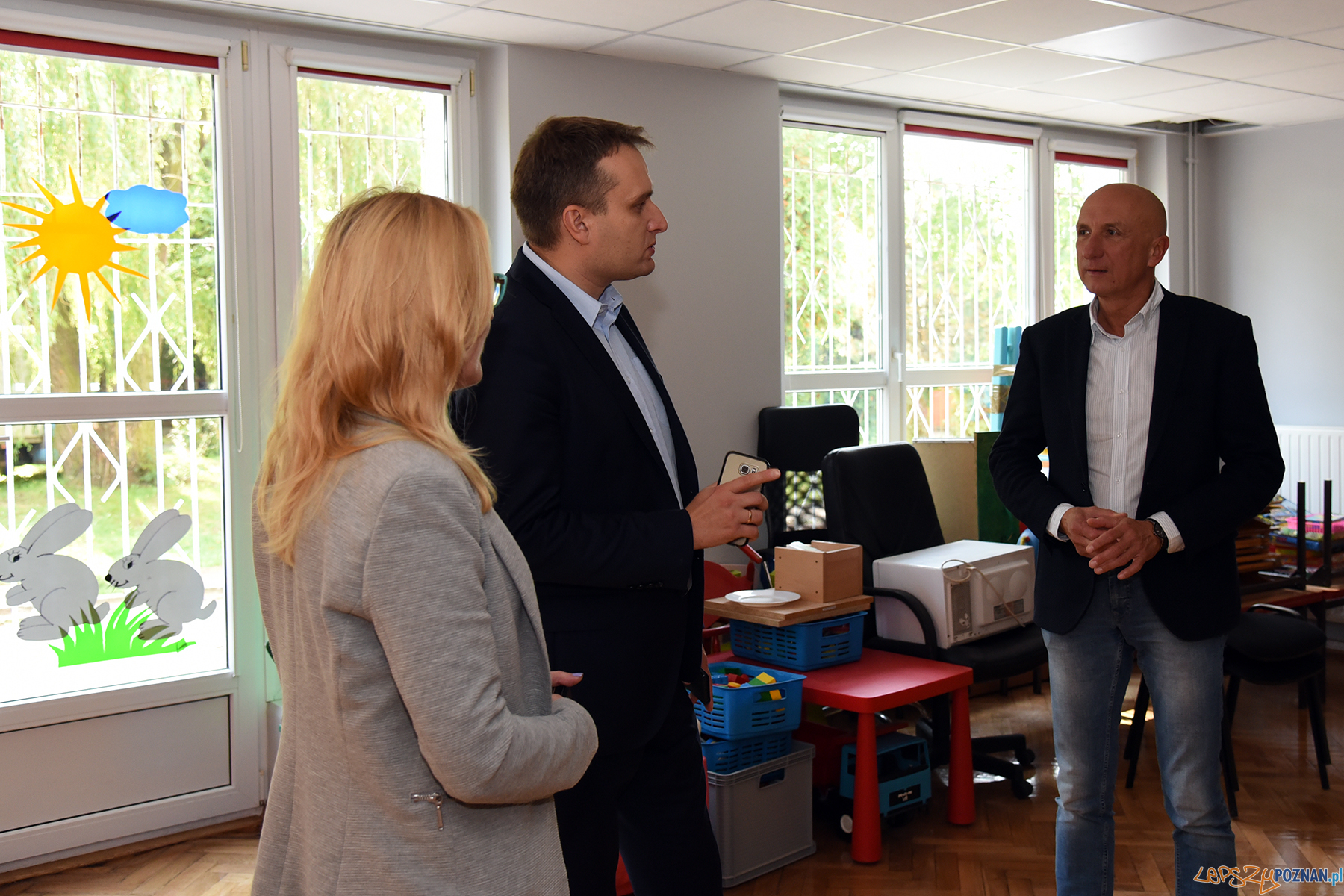 Gzuby wracają do swojego odbudowanego przedszkola Foto: UMP Gzuby wracają do swojego odbudowanego przedszkola Foto: UMP