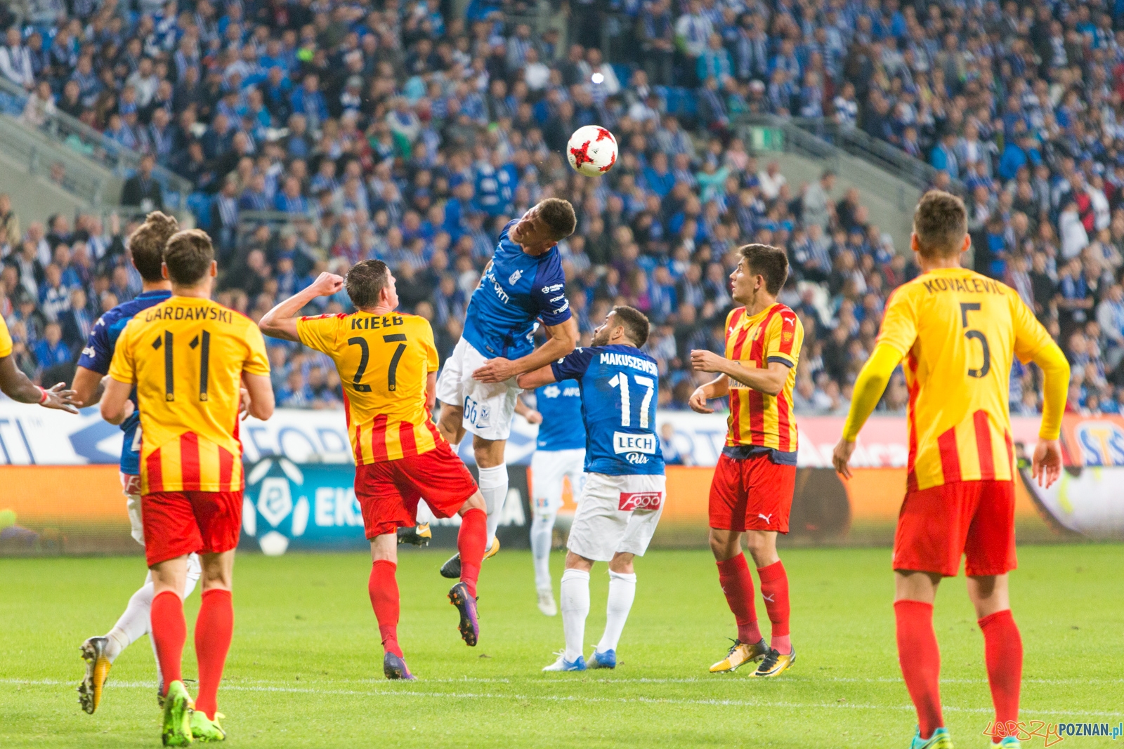Lech Poznań - Korona Kielce Foto: lepszyPOZNAN.pl/Piotr Rychter Lech Poznań - Korona Kielce Foto: lepszyPOZNAN.pl/Piotr Rychter