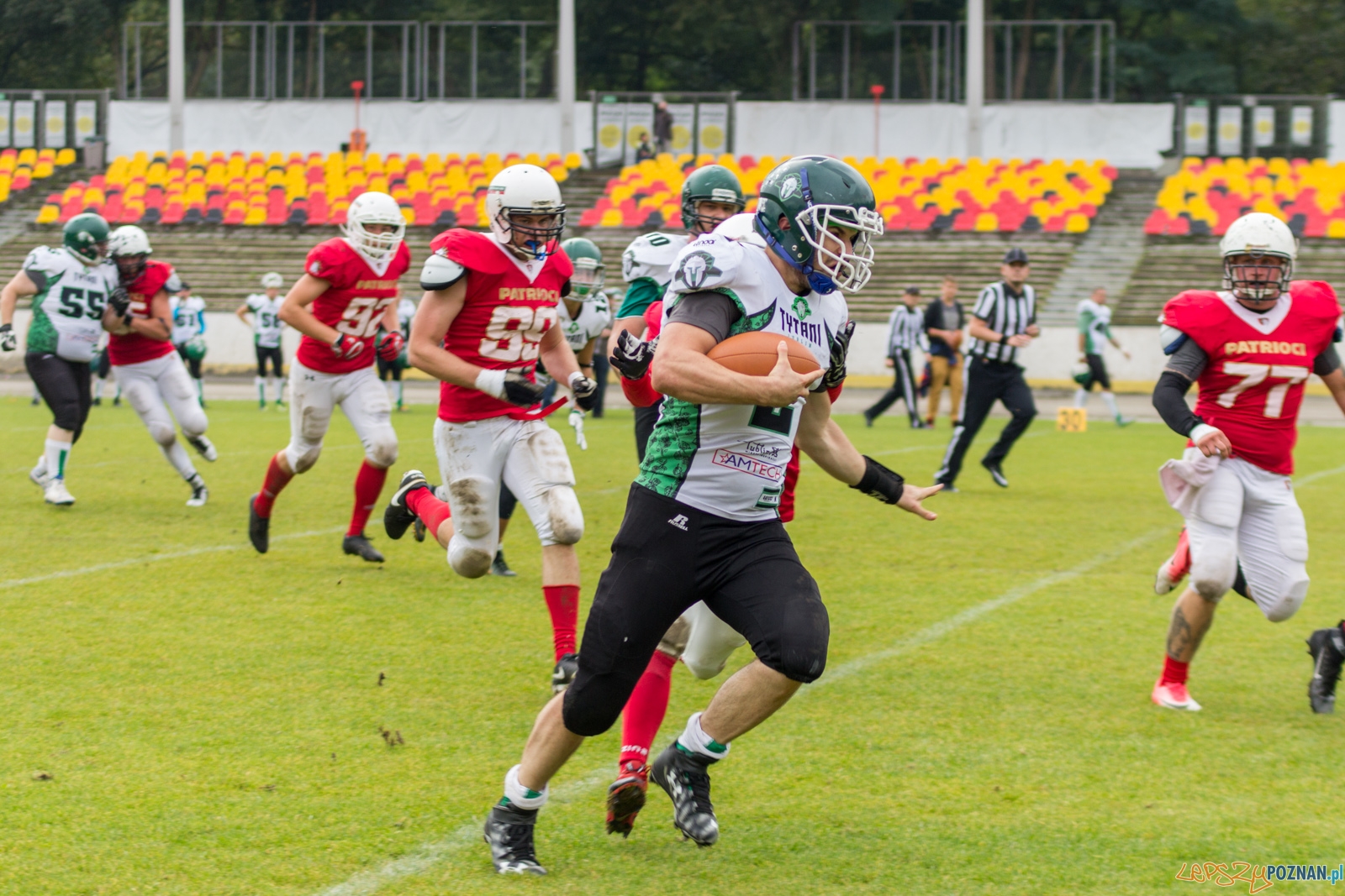 Patrioci Poznań - Tytani Lublin Foto: lepszyPOZNAN.pl / Ewelina Jaskowiak Patrioci Poznań - Tytani Lublin Foto: lepszyPOZNAN.pl / Ewelina Jaskowiak