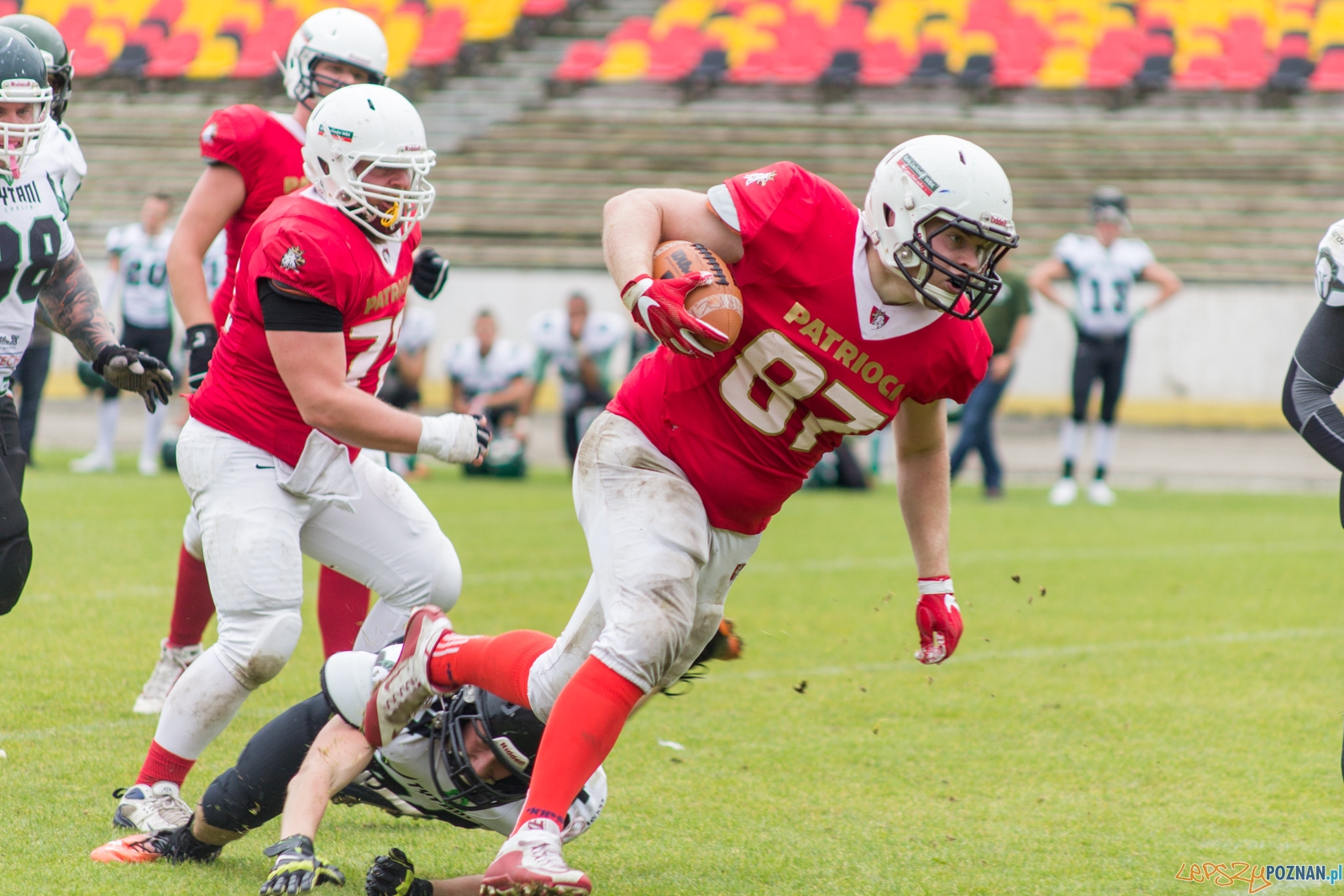 Patrioci Poznań - Tytani Lublin Foto: lepszyPOZNAN.pl / Ewelina Jaskowiak Patrioci Poznań - Tytani Lublin Foto: lepszyPOZNAN.pl / Ewelina Jaskowiak