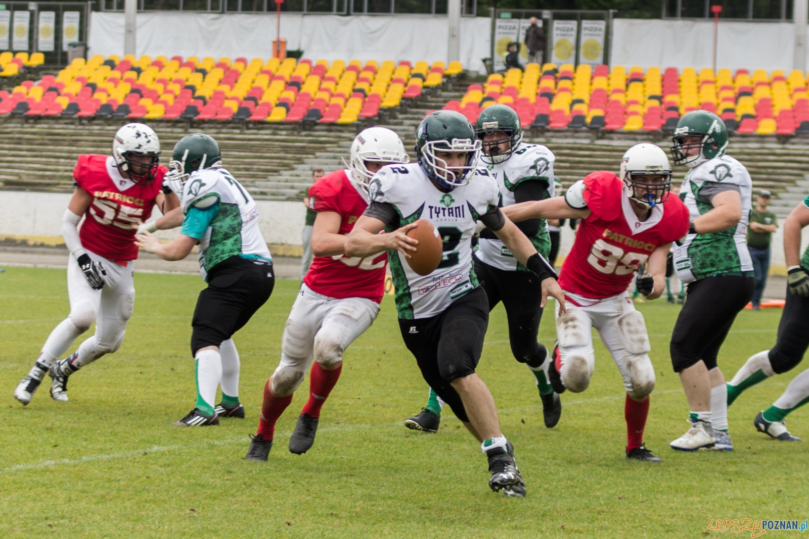 Patrioci Poznań - Tytani Lublin Foto: lepszyPOZNAN.pl / Ewelina Jaskowiak Patrioci Poznań - Tytani Lublin Foto: lepszyPOZNAN.pl / Ewelina Jaskowiak