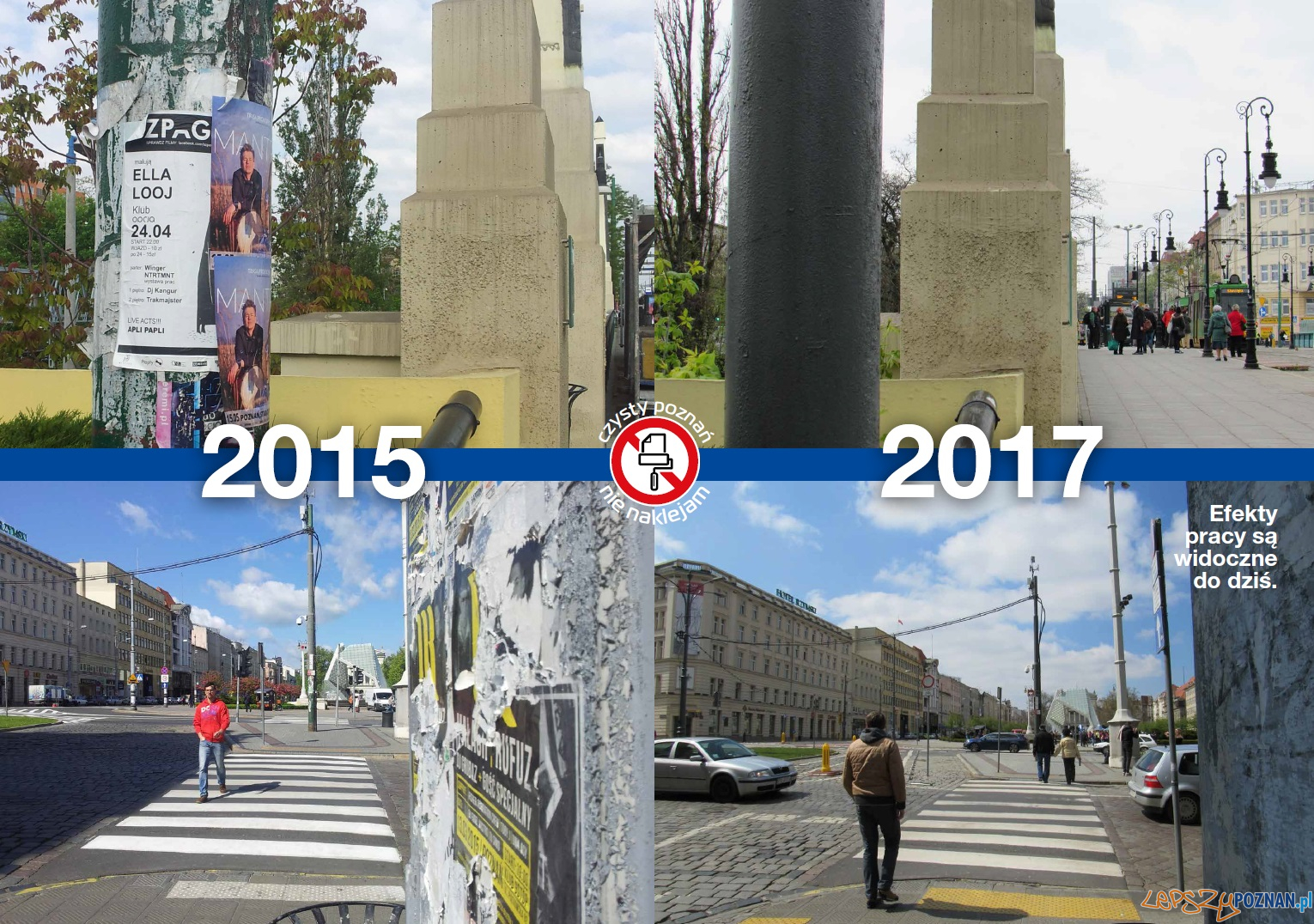 Wystawa czyste słupy Foto: UMP Wystawa czyste słupy Foto: UMP