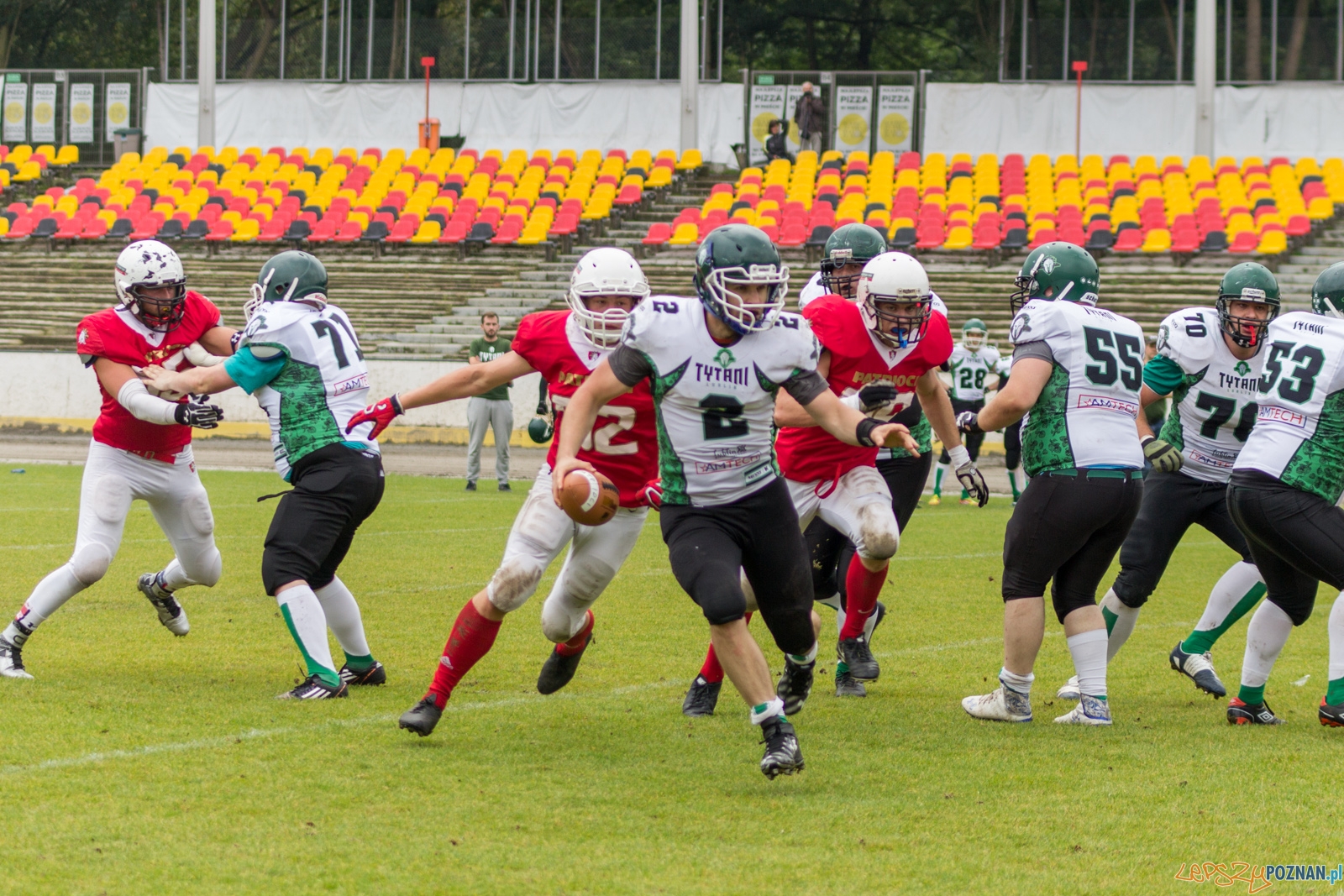 Patrioci Poznań - Tytani Lublin Foto: lepszyPOZNAN.pl / Ewelina Jaskowiak Patrioci Poznań - Tytani Lublin Foto: lepszyPOZNAN.pl / Ewelina Jaskowiak