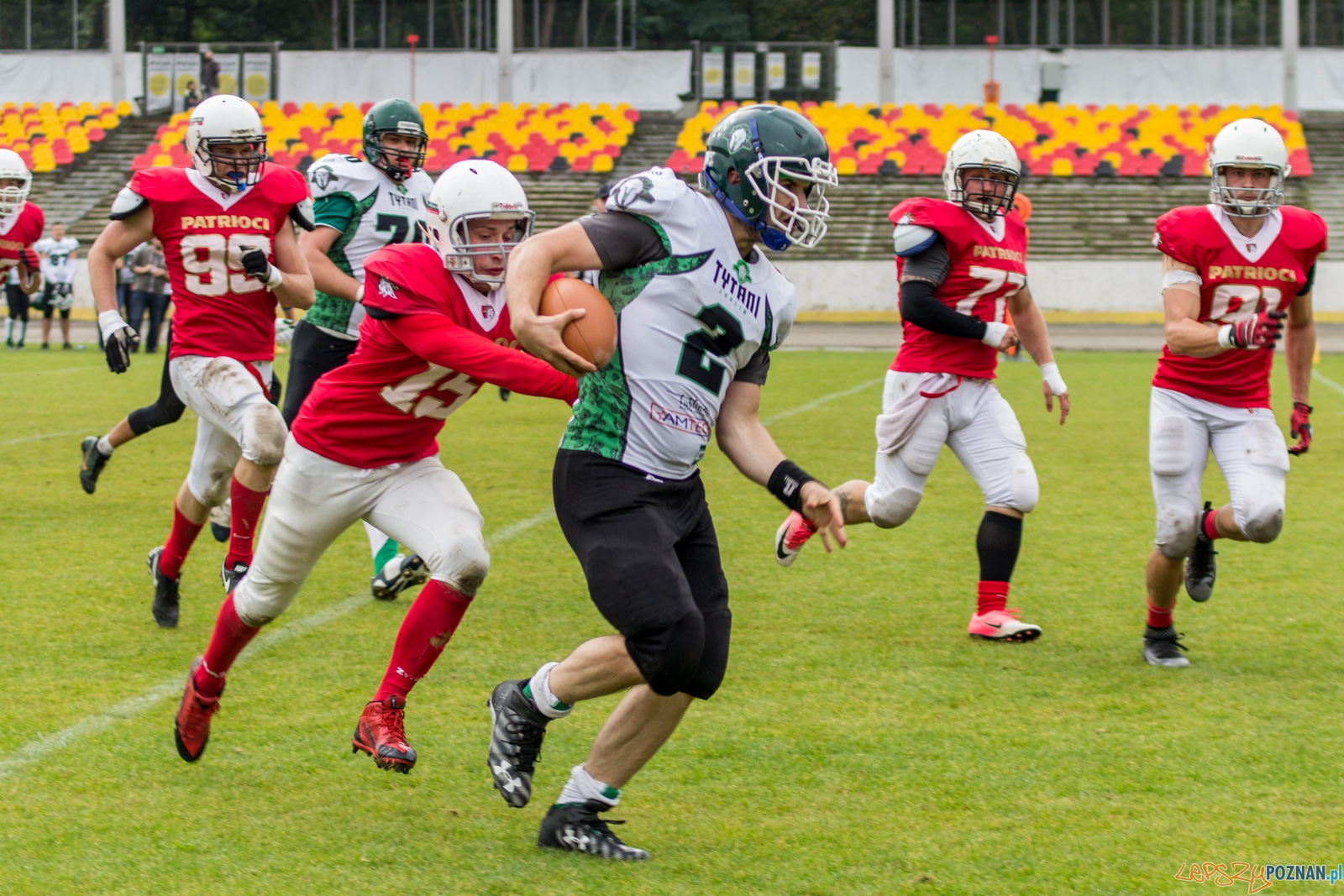 Patrioci Poznań - Tytani Lublin Foto: lepszyPOZNAN.pl / Ewelina Jaskowiak Patrioci Poznań - Tytani Lublin Foto: lepszyPOZNAN.pl / Ewelina Jaskowiak