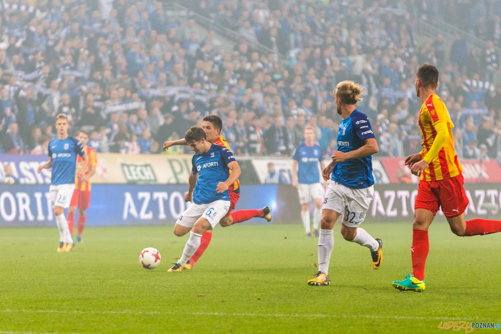 Lech Poznań - Korona Kielce Foto: lepszyPOZNAN.pl/Piotr Rychter Lech Poznań - Korona Kielce Foto: lepszyPOZNAN.pl/Piotr Rychter