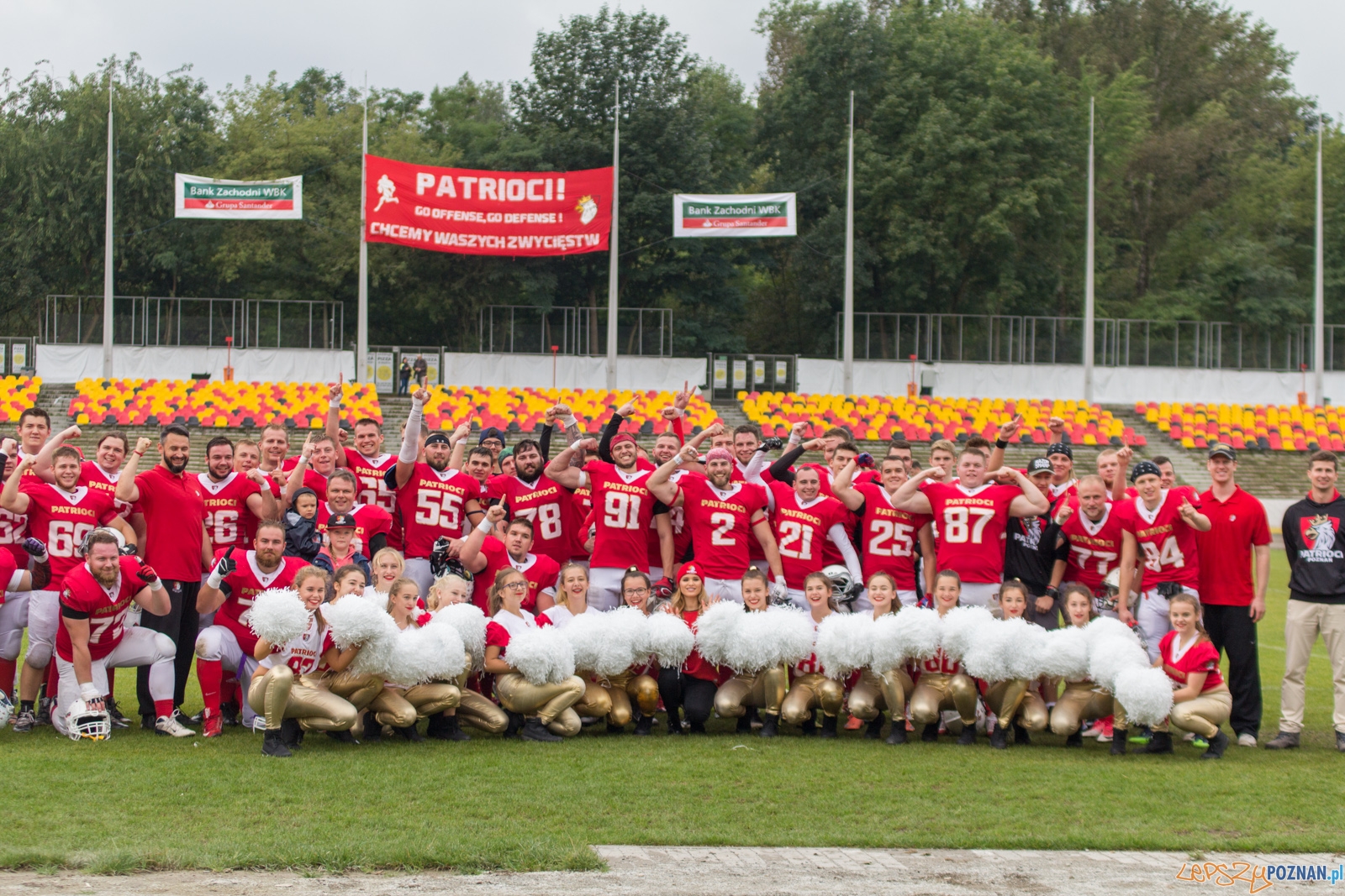 Patrioci Poznań - Tytani Lublin Foto: lepszyPOZNAN.pl / Ewelina Jaskowiak Patrioci Poznań - Tytani Lublin Foto: lepszyPOZNAN.pl / Ewelina Jaskowiak