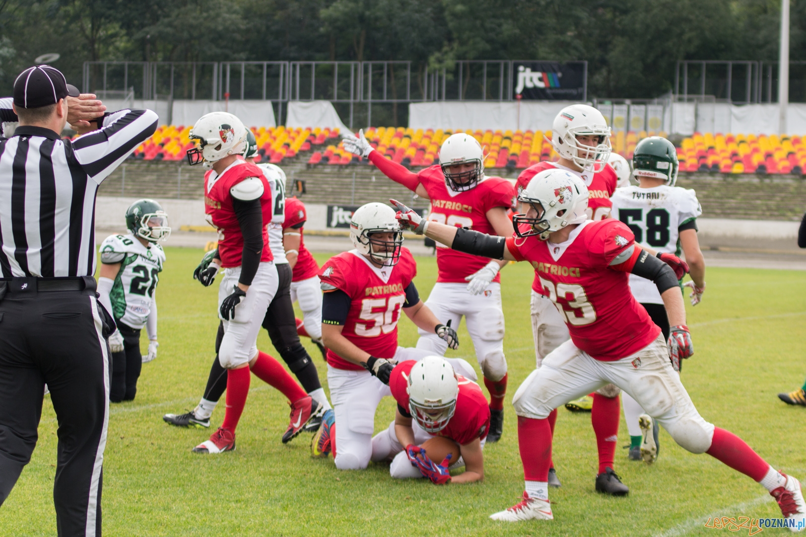 Patrioci Poznań - Tytani Lublin Foto: lepszyPOZNAN.pl / Ewelina Jaskowiak Patrioci Poznań - Tytani Lublin Foto: lepszyPOZNAN.pl / Ewelina Jaskowiak