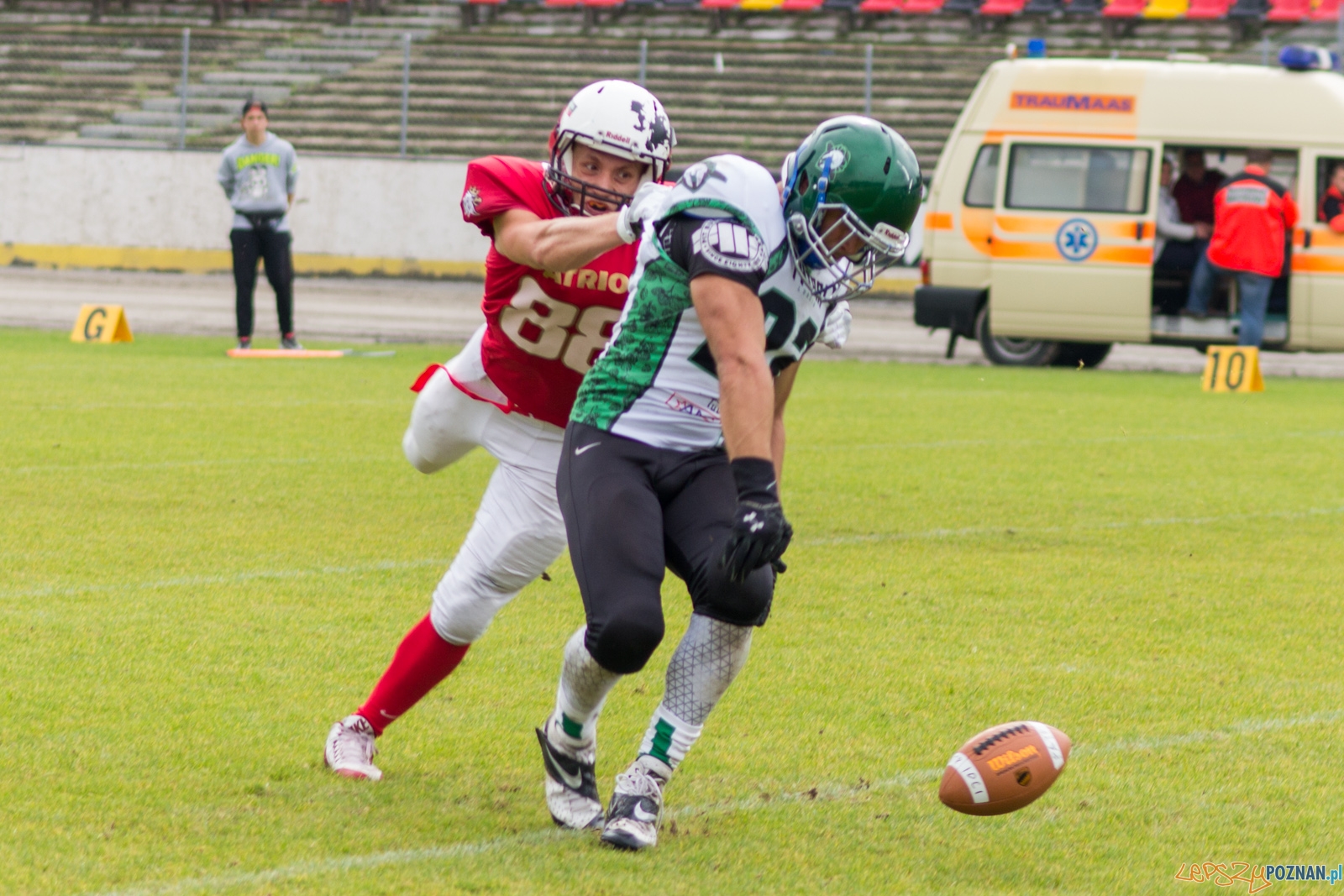 Patrioci Poznań - Tytani Lublin Foto: lepszyPOZNAN.pl / Ewelina Jaskowiak Patrioci Poznań - Tytani Lublin Foto: lepszyPOZNAN.pl / Ewelina Jaskowiak