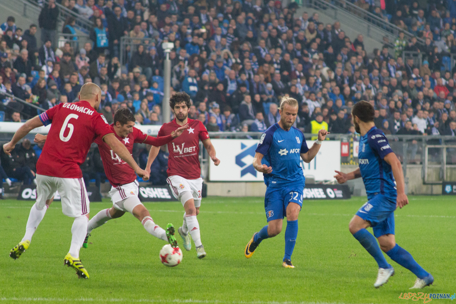 Lech Poznań - Wisła Kraków Foto: lepszyPOZNAN.pl / Ewelina Jaskowiak Lech Poznań - Wisła Kraków Foto: lepszyPOZNAN.pl / Ewelina Jaskowiak