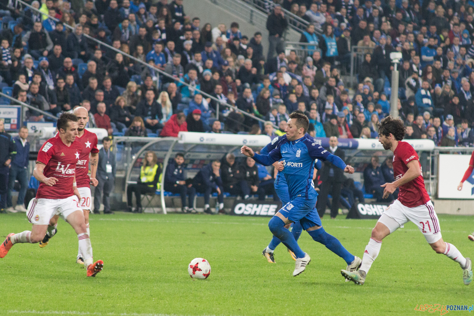 Lech Poznań - Wisła Kraków Foto: lepszyPOZNAN.pl / Ewelina Jaskowiak Lech Poznań - Wisła Kraków Foto: lepszyPOZNAN.pl / Ewelina Jaskowiak