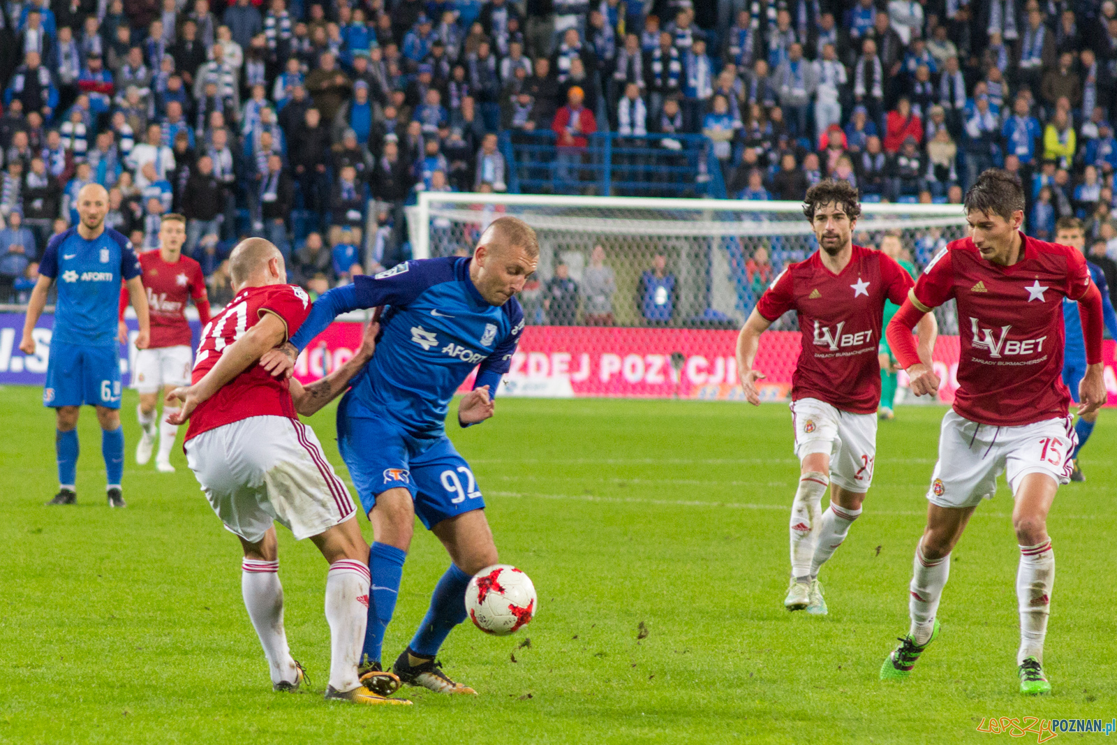 Lech Poznań - Wisła Kraków Foto: lepszyPOZNAN.pl / Ewelina Jaskowiak Lech Poznań - Wisła Kraków Foto: lepszyPOZNAN.pl / Ewelina Jaskowiak