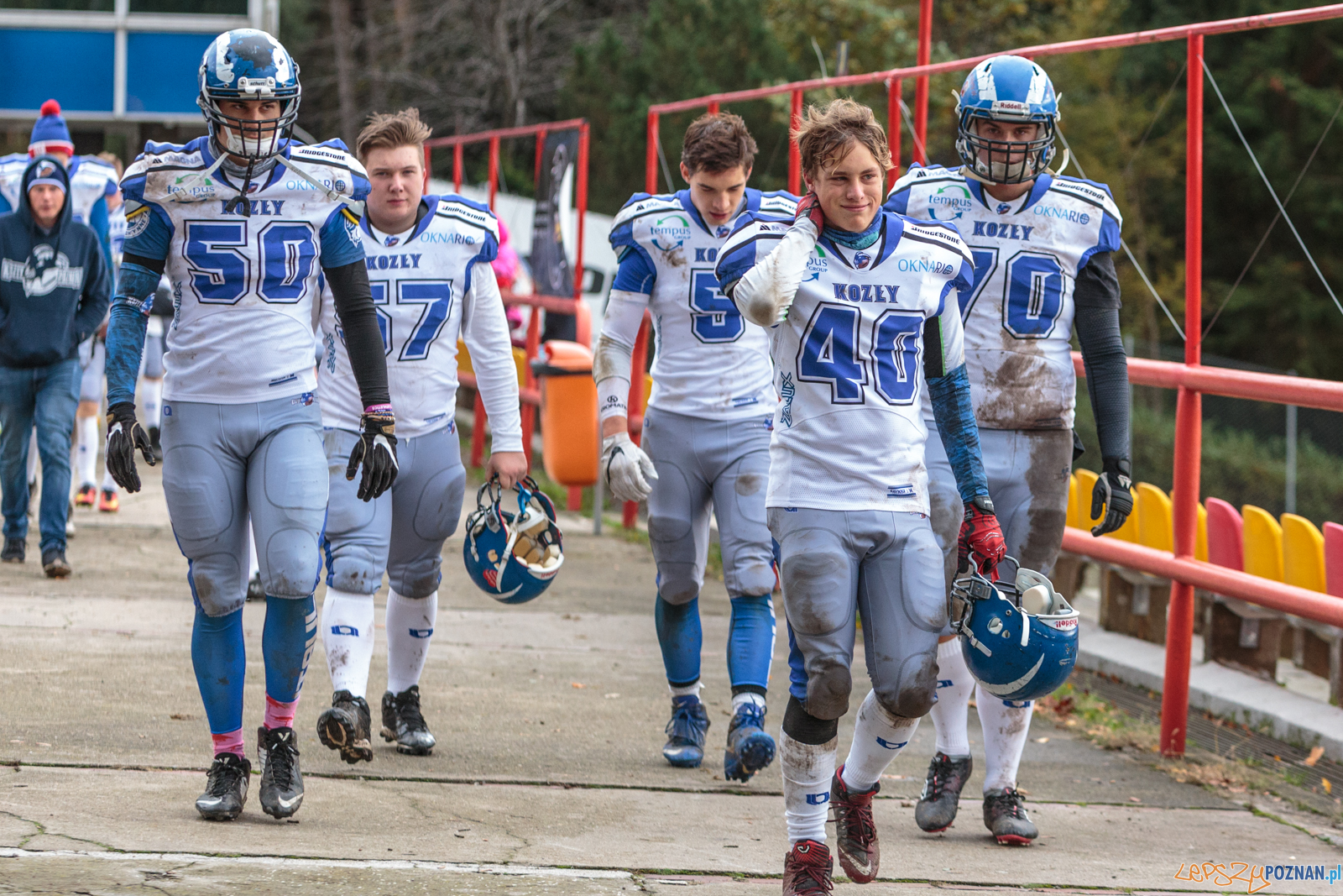 Półfinał MP U19: Kozły Poznań - Lowlanders Bialystok 22:0 - Foto: LepszyPOZNAN.pl / Paweł Rychter Półfinał MP U19: Kozły Poznań - Lowlanders Bialystok 22:0 - Foto: LepszyPOZNAN.pl / Paweł Rychter