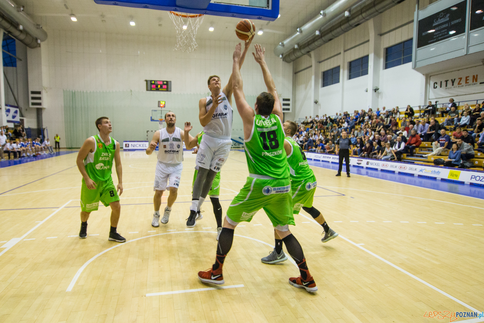 Biofarm basket Poznań - ZB Puszków Foto: lepszyPOZNAN.pl/Piotr Rychter Biofarm basket Poznań - ZB Puszków Foto: lepszyPOZNAN.pl/Piotr Rychter
