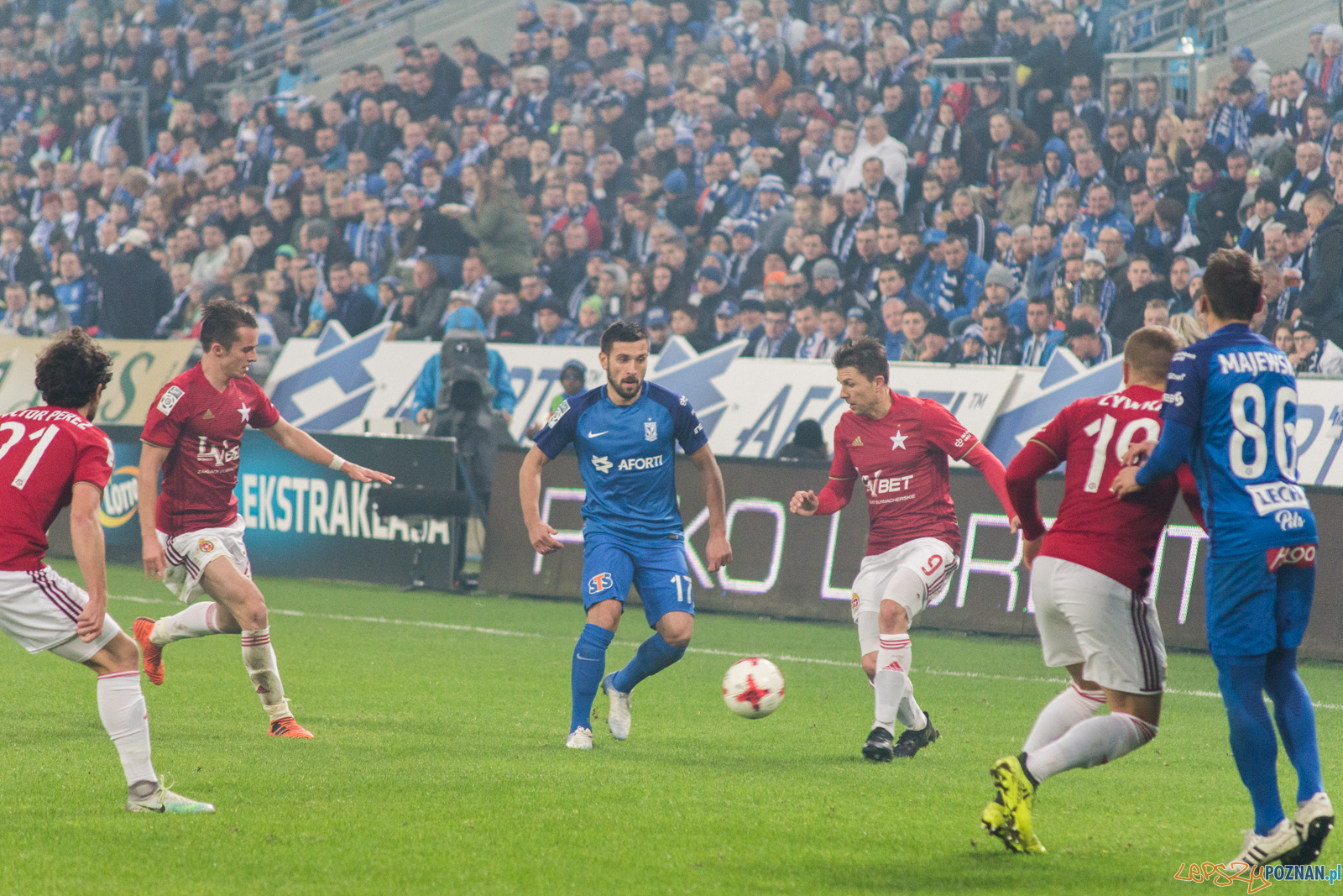 Lech Poznań - Wisła Kraków Foto: lepszyPOZNAN.pl / Ewelina Jaskowiak Lech Poznań - Wisła Kraków Foto: lepszyPOZNAN.pl / Ewelina Jaskowiak