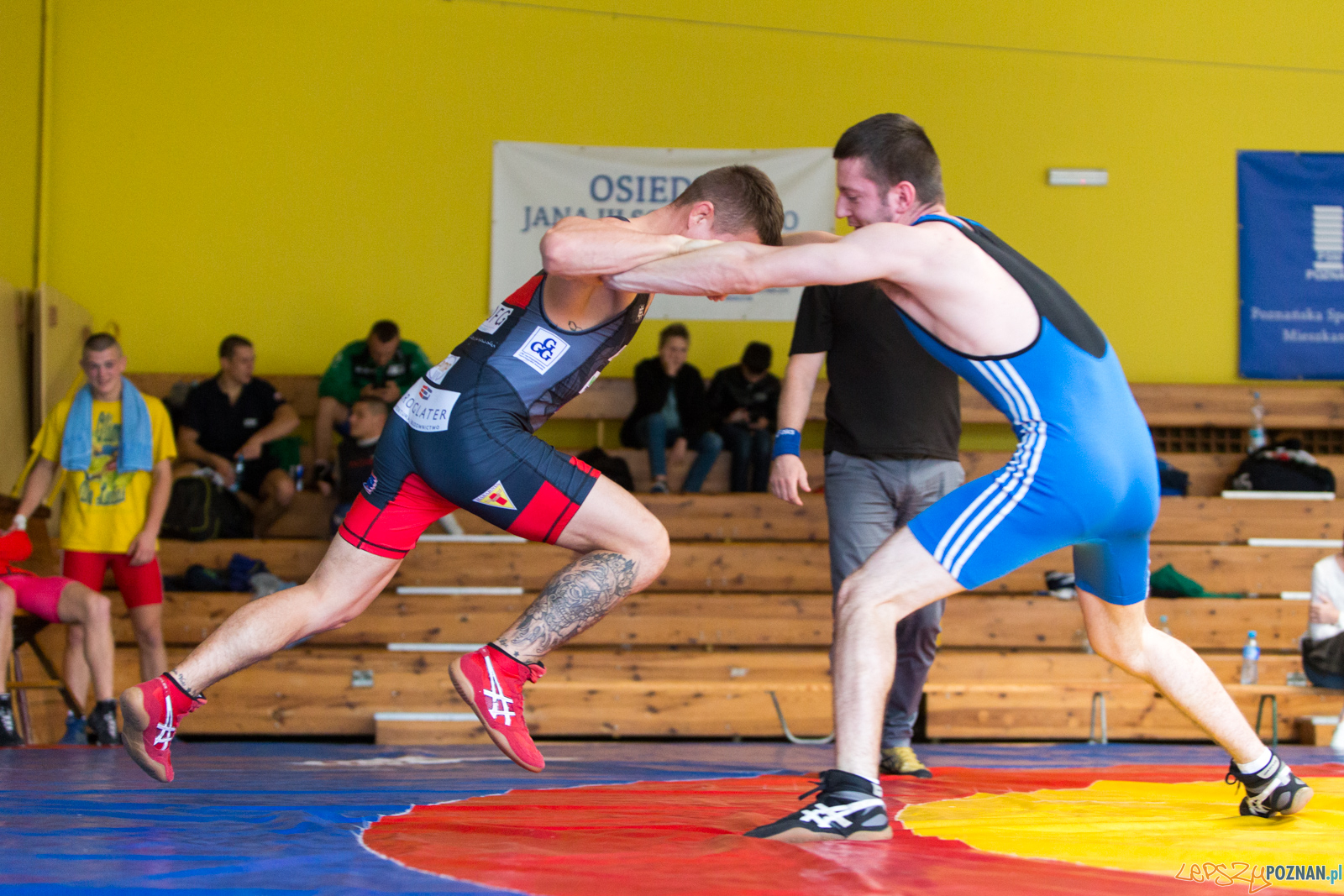 Młodzieżowe Mistrzostwa Polski - Zapasy Styl Klasyczny Foto: lepszyPOZNAN.pl/Piotr Rychter Młodzieżowe Mistrzostwa Polski - Zapasy Styl Klasyczny Foto: lepszyPOZNAN.pl/Piotr Rychter