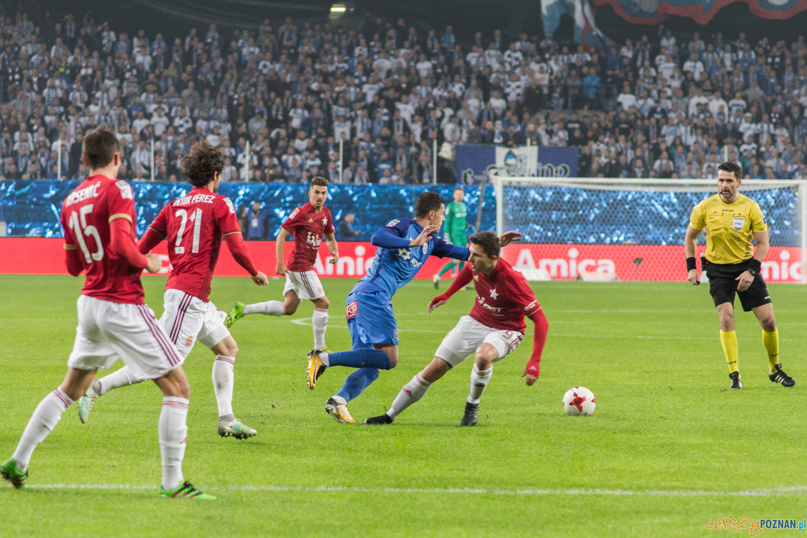 Lech Poznań - Wisła Kraków Foto: lepszyPOZNAN.pl / Ewelina Jaskowiak Lech Poznań - Wisła Kraków Foto: lepszyPOZNAN.pl / Ewelina Jaskowiak