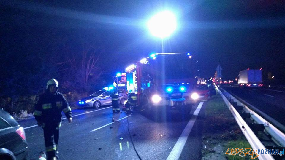 Zderzenie z kombajnem Foto: OSP Kostrzyn Zderzenie z kombajnem Foto: OSP Kostrzyn