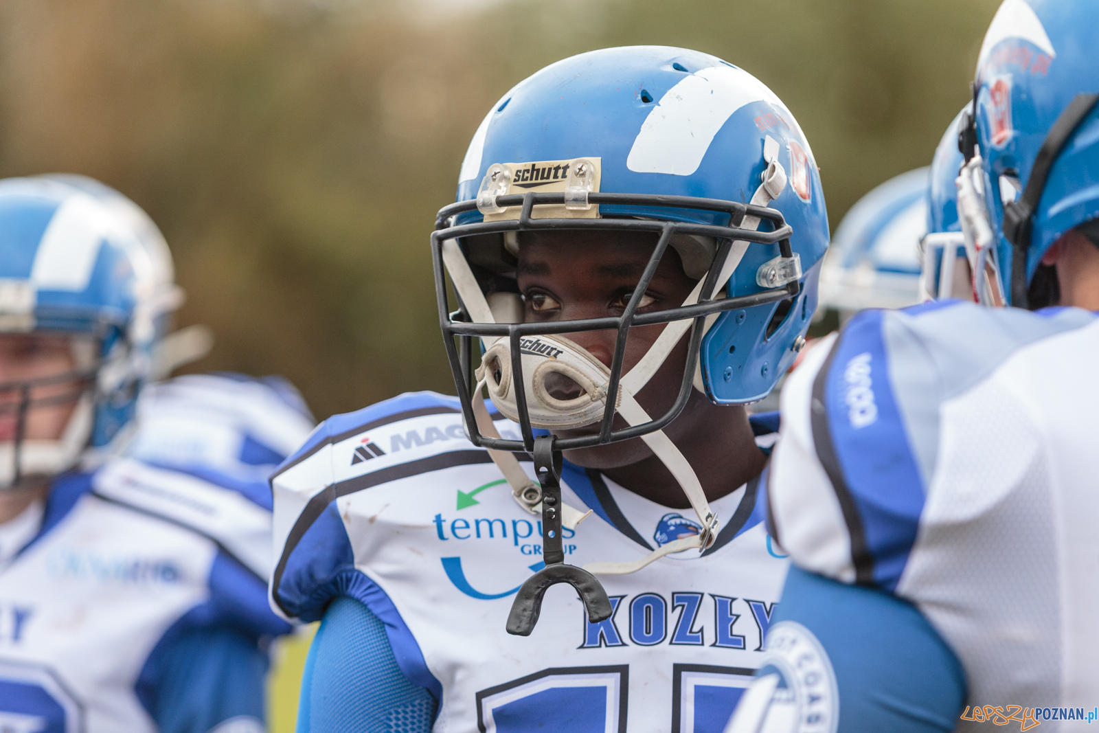 Półfinał MP U19: Kozły Poznań - Lowlanders Bialystok 22:0 - Foto: LepszyPOZNAN.pl / Paweł Rychter Półfinał MP U19: Kozły Poznań - Lowlanders Bialystok 22:0 - Foto: LepszyPOZNAN.pl / Paweł Rychter